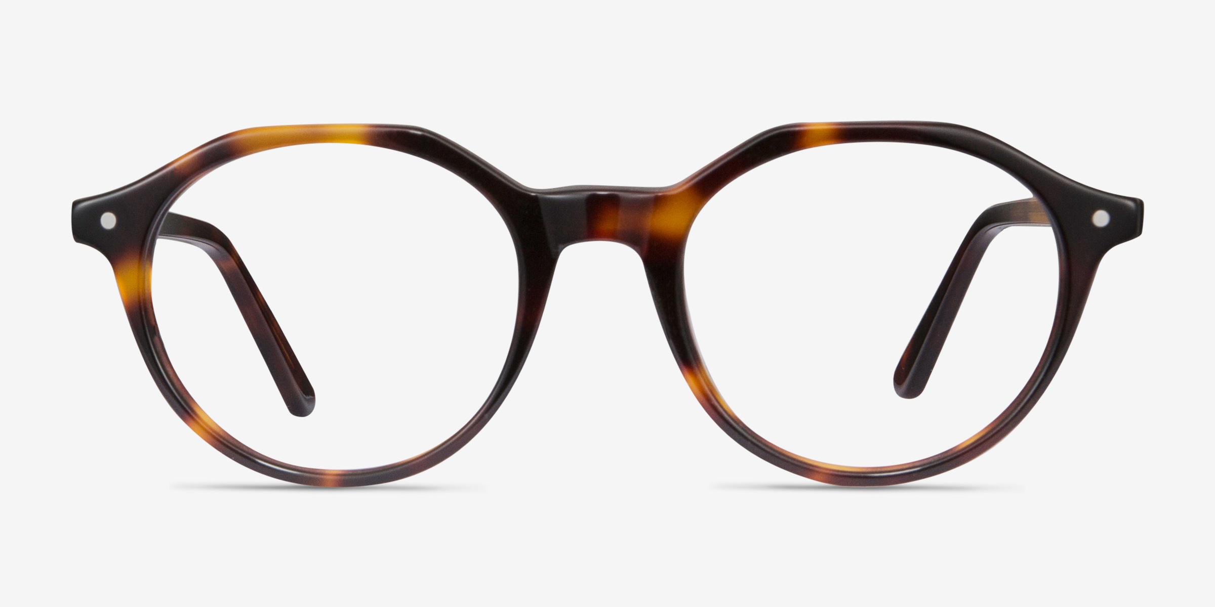 Moby Écailles AcétateMontures de lunettes de vue d'EyeBuyDirect, Vue de Face