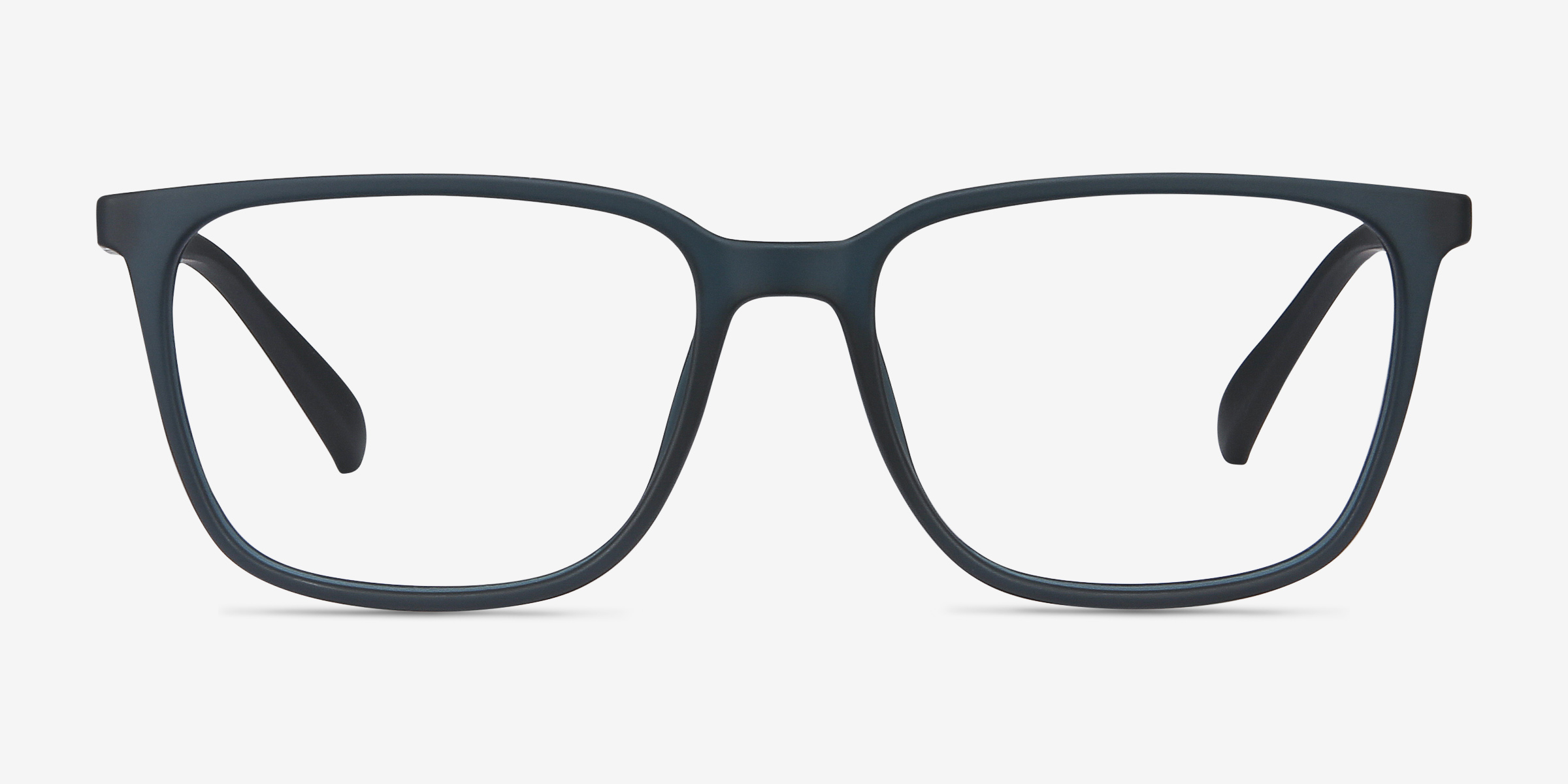 Stride Bleu marine PlastiqueMontures de lunettes de vue d'EyeBuyDirect, Vue de Face