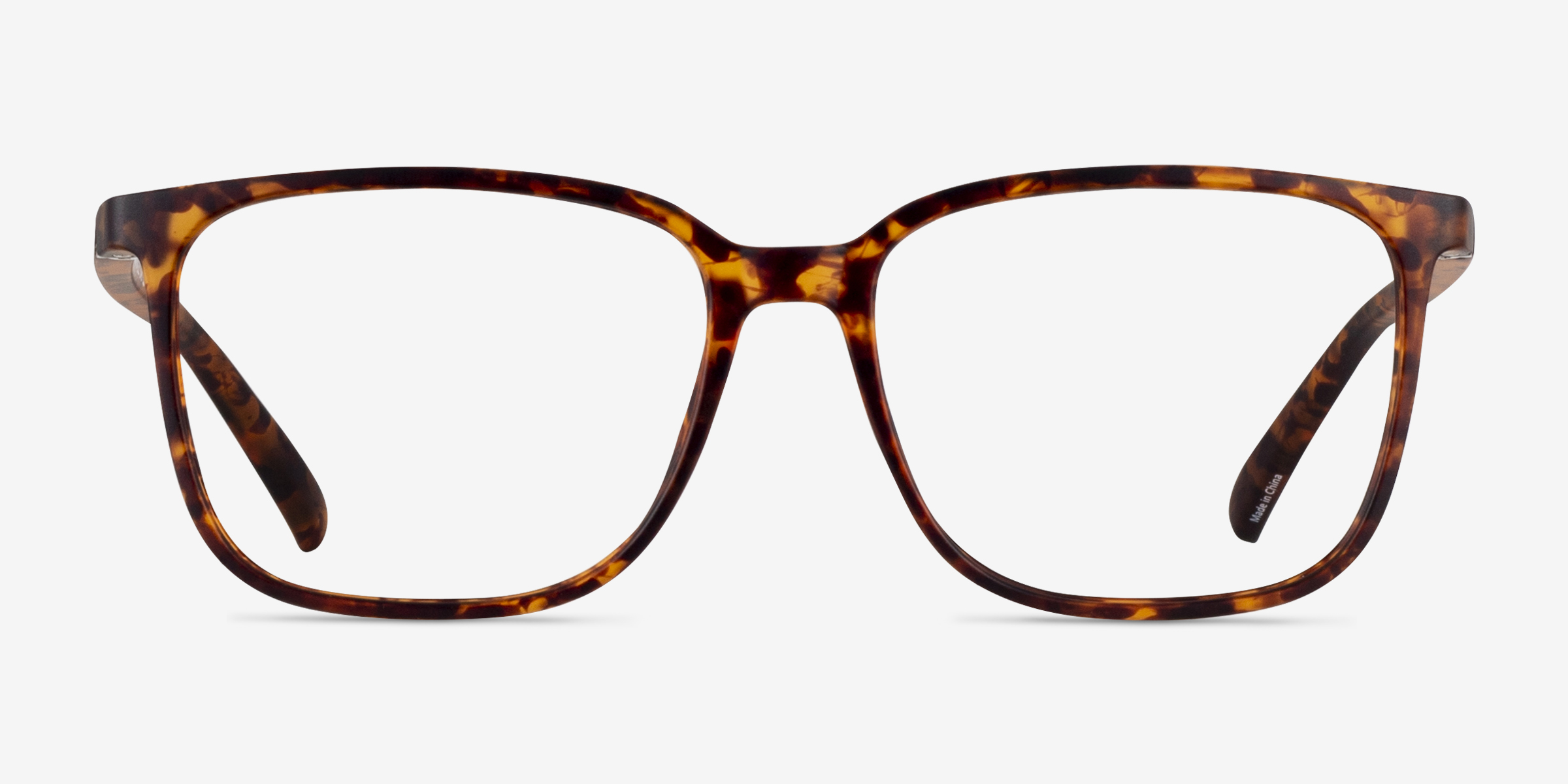 Stride Écailles PlastiqueMontures de lunettes de vue d'EyeBuyDirect, Vue de Face