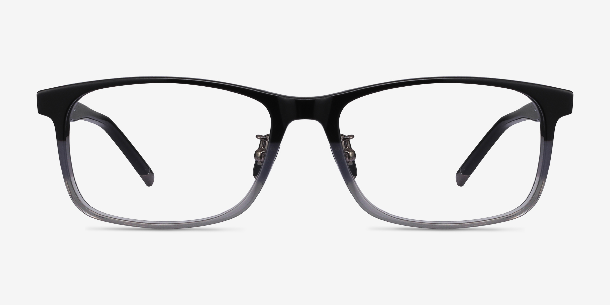 Calling Rayures AcétateMontures de lunettes de vue d'EyeBuyDirect, Vue de Face