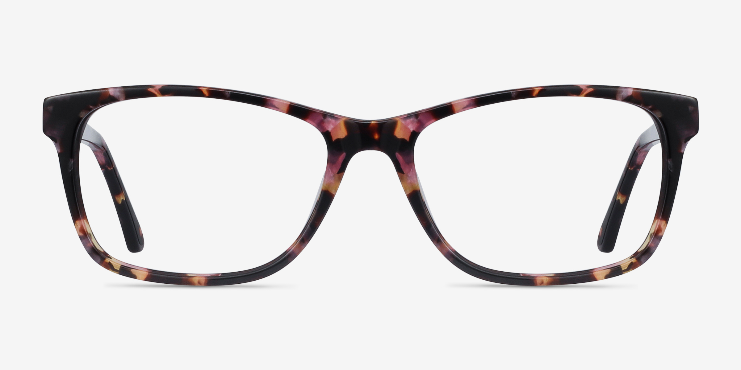 Annett Fleuries AcétateMontures de lunettes de vue d'EyeBuyDirect, Vue de Face