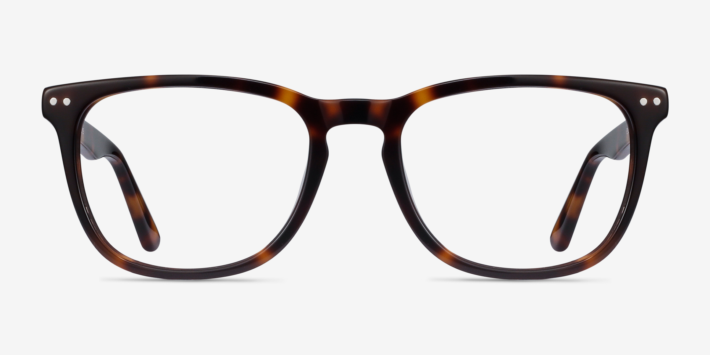 Gato Écailles AcétateMontures de lunettes de vue d'EyeBuyDirect, Vue de Face