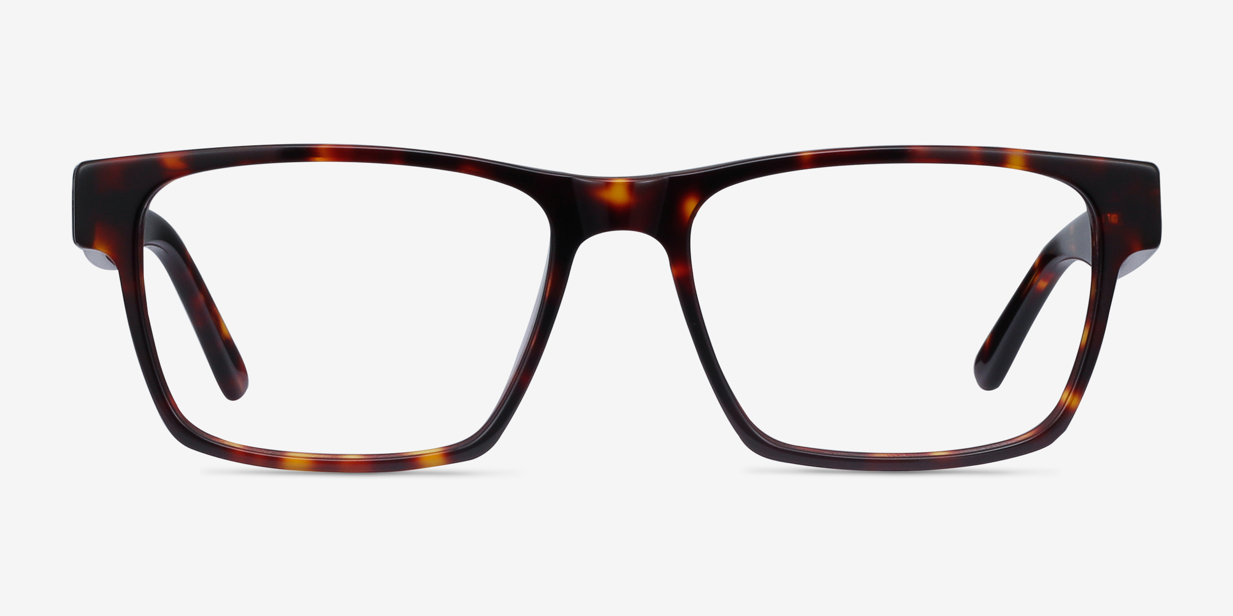 Reyes Écailles AcétateMontures de lunettes de vue d'EyeBuyDirect, Vue de Face