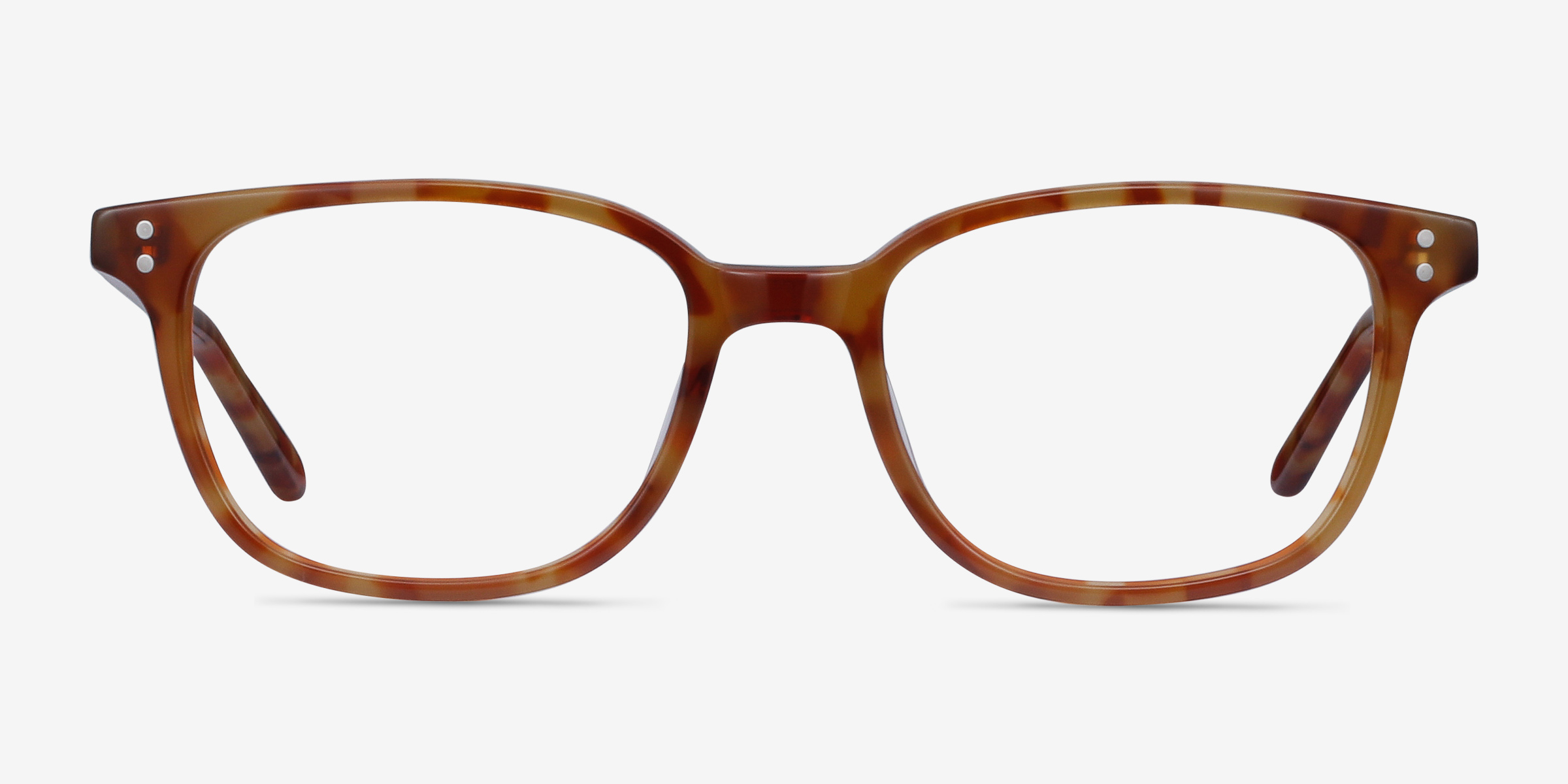 Rena Light Tortoise AcétateMontures de lunettes de vue d'EyeBuyDirect, Vue de Face