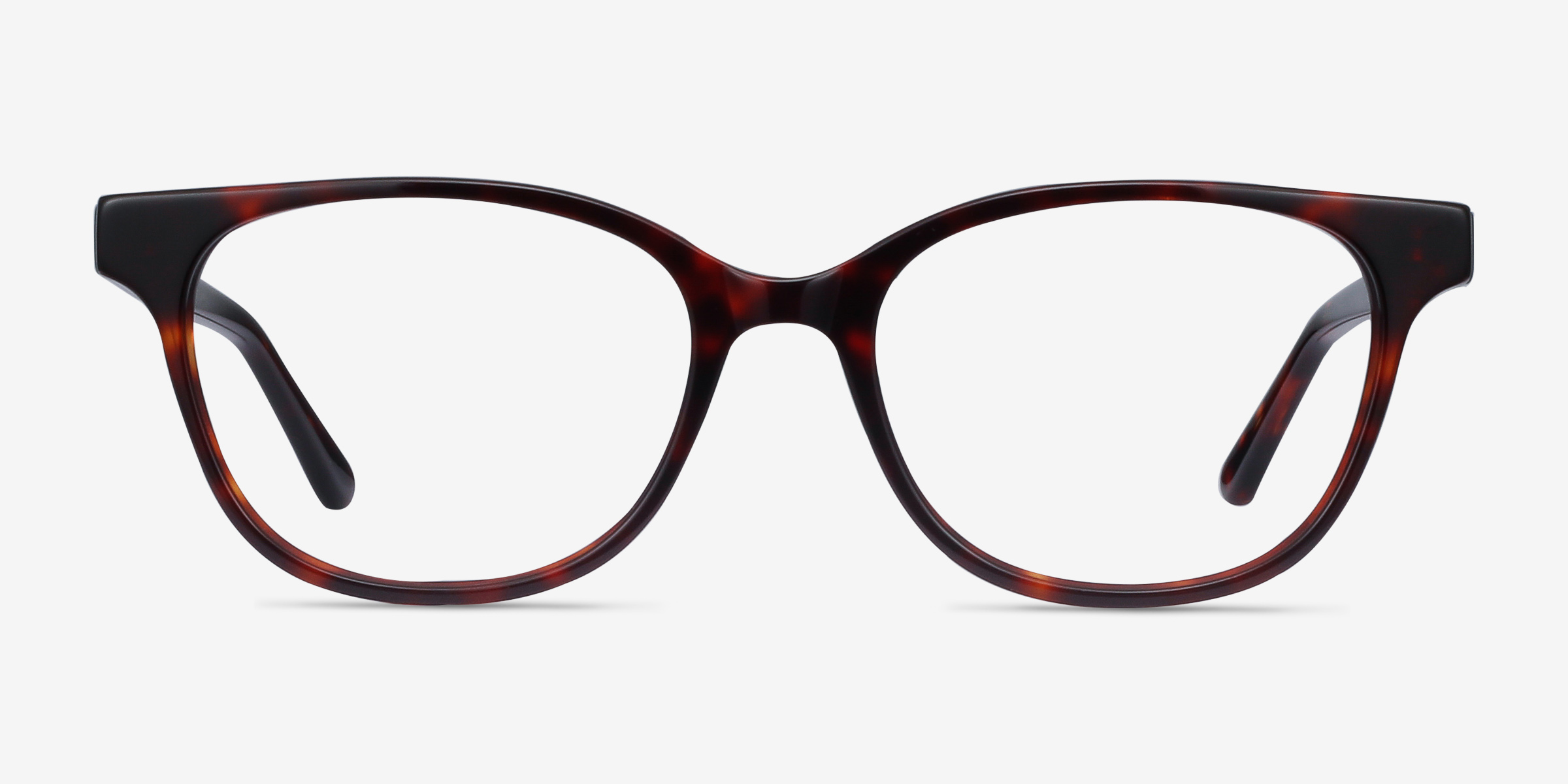 Patra Écailles AcétateMontures de lunettes de vue d'EyeBuyDirect, Vue de Face