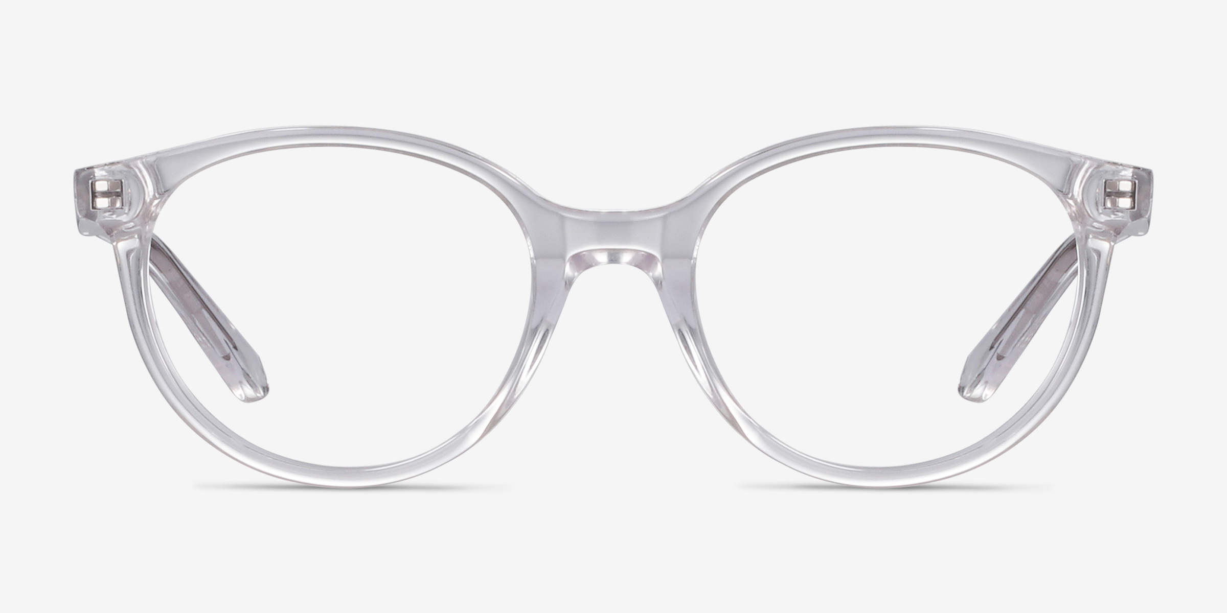 Trust Transparent AcétateMontures de lunettes de vue d'EyeBuyDirect, Vue de Face