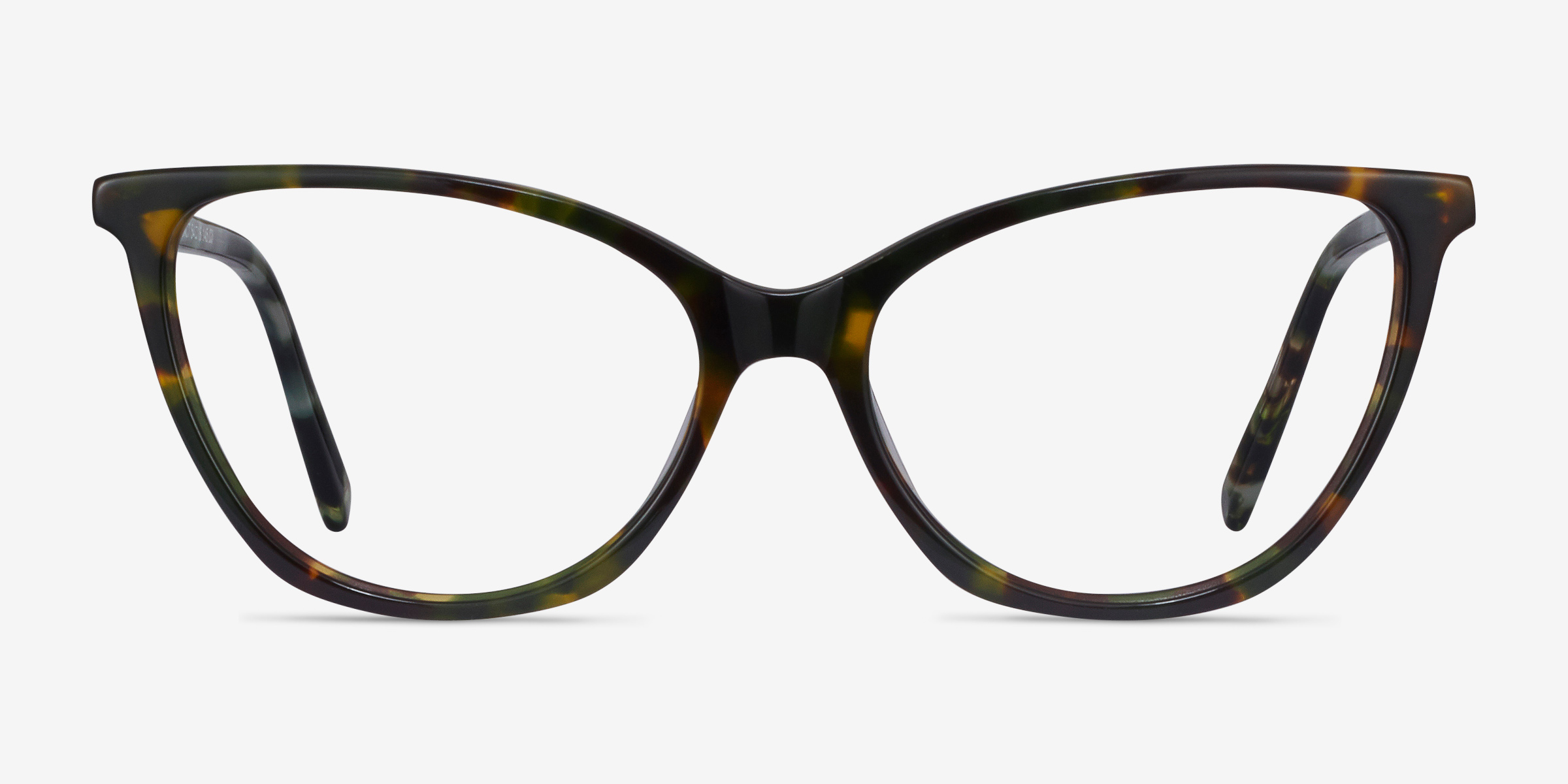 Instinct Écailles AcétateMontures de lunettes de vue d'EyeBuyDirect, Vue de Face