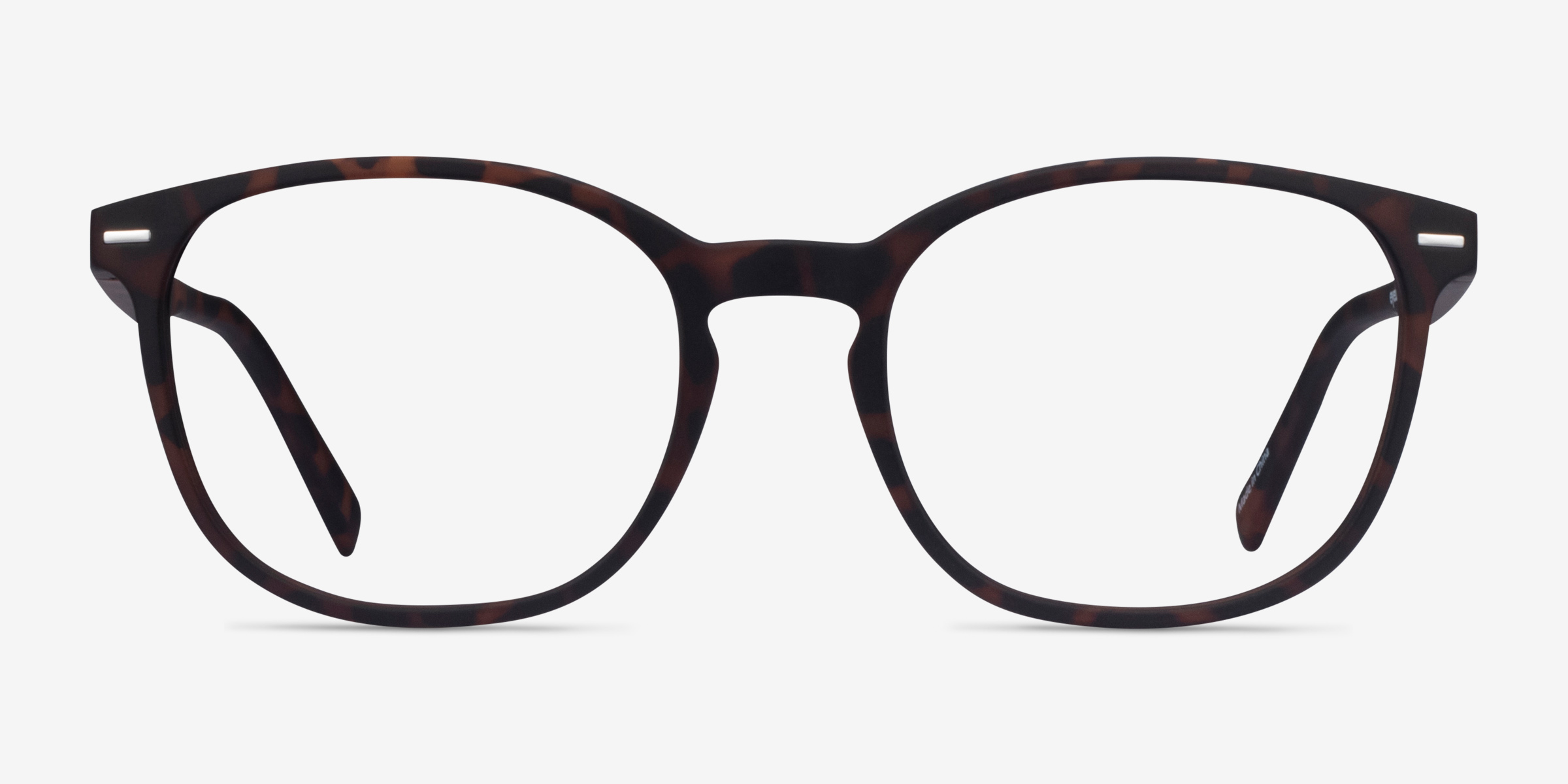 Aloe Warm Tortoise PlastiqueMontures de lunettes de vue d'EyeBuyDirect, Vue de Face