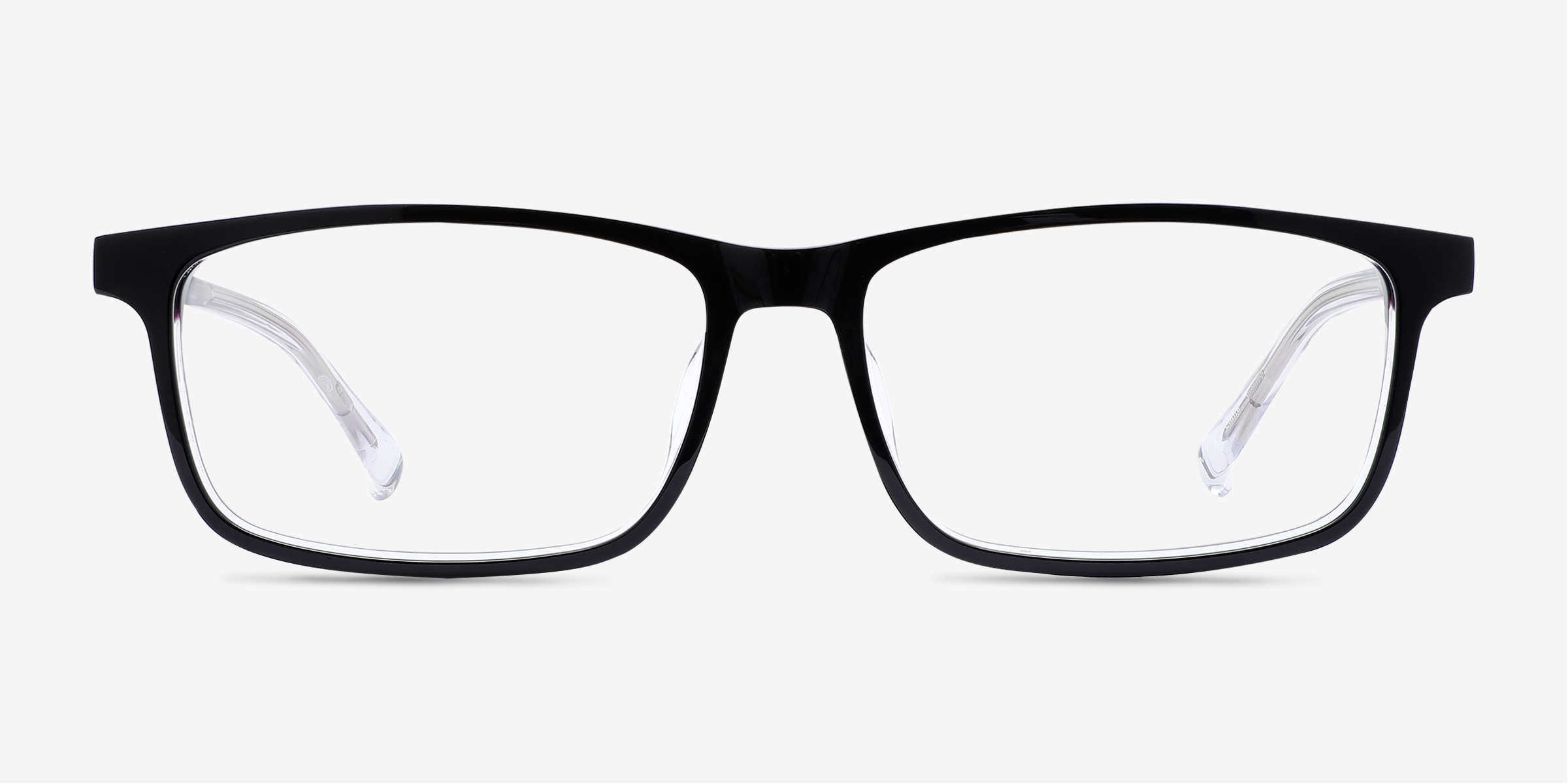 Jonas Black   Clear AcétateMontures de lunettes de vue d'EyeBuyDirect, Vue de Face