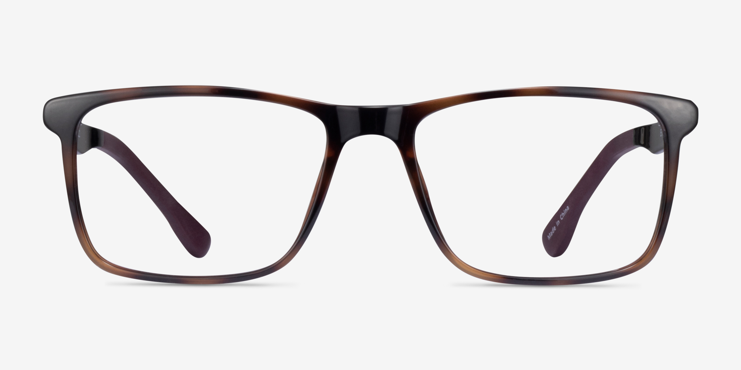 Canada Écailles PlastiqueMontures de lunettes de vue d'EyeBuyDirect, Vue de Face