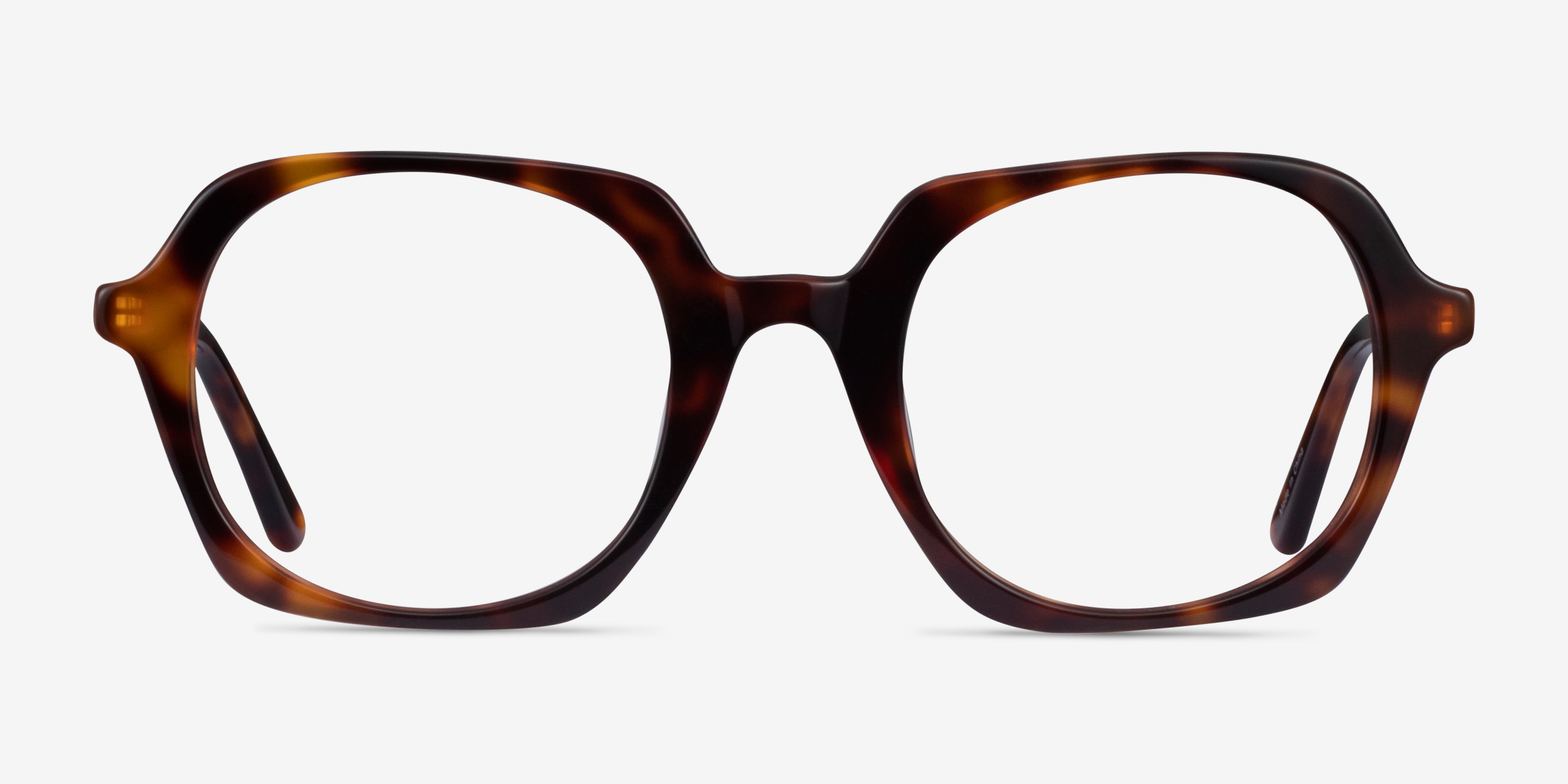 Faubourg Écailles AcétateMontures de lunettes de vue d'EyeBuyDirect, Vue de Face