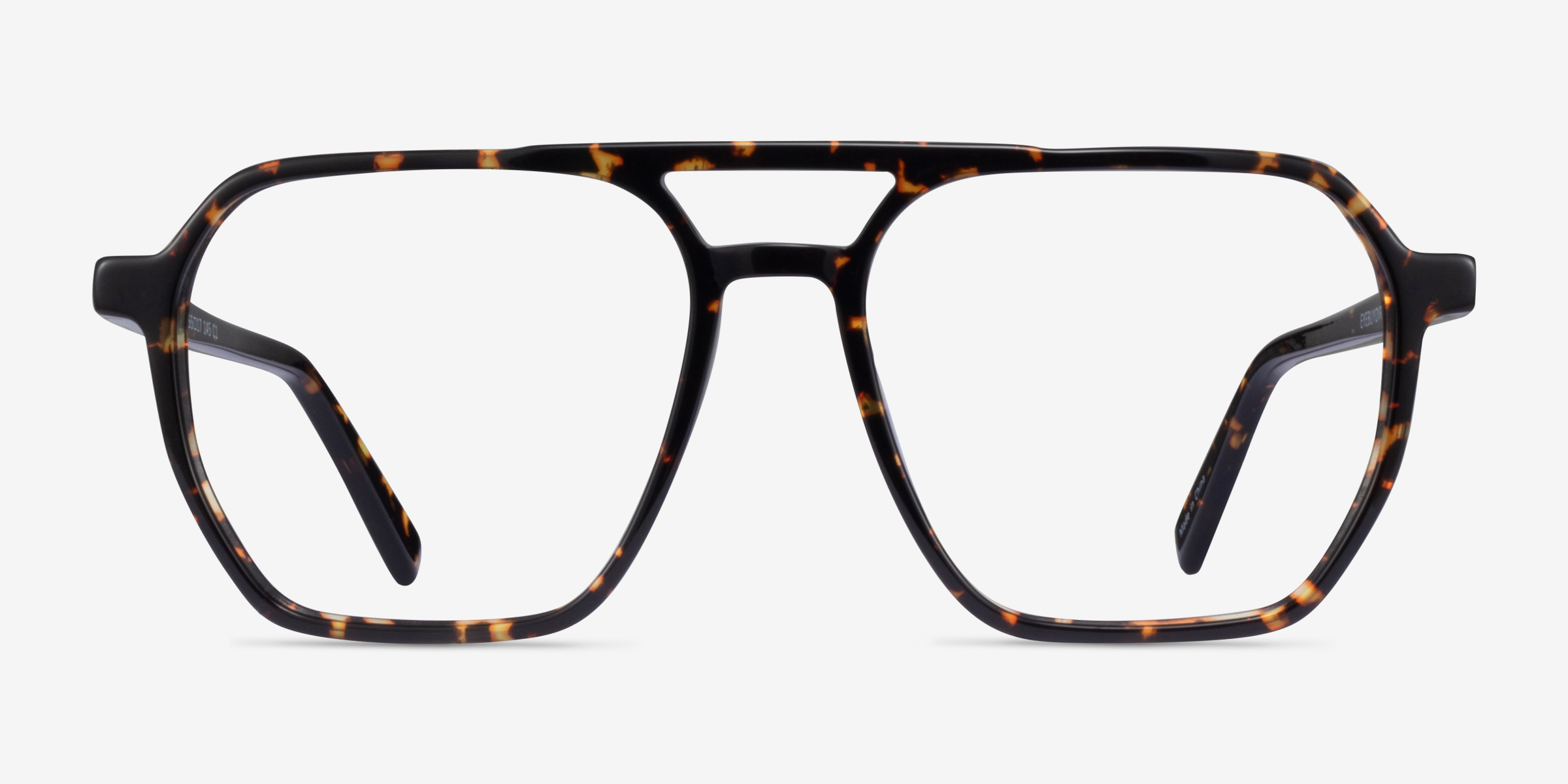 Stereo Écailles AcétateMontures de lunettes de vue d'EyeBuyDirect, Vue de Face