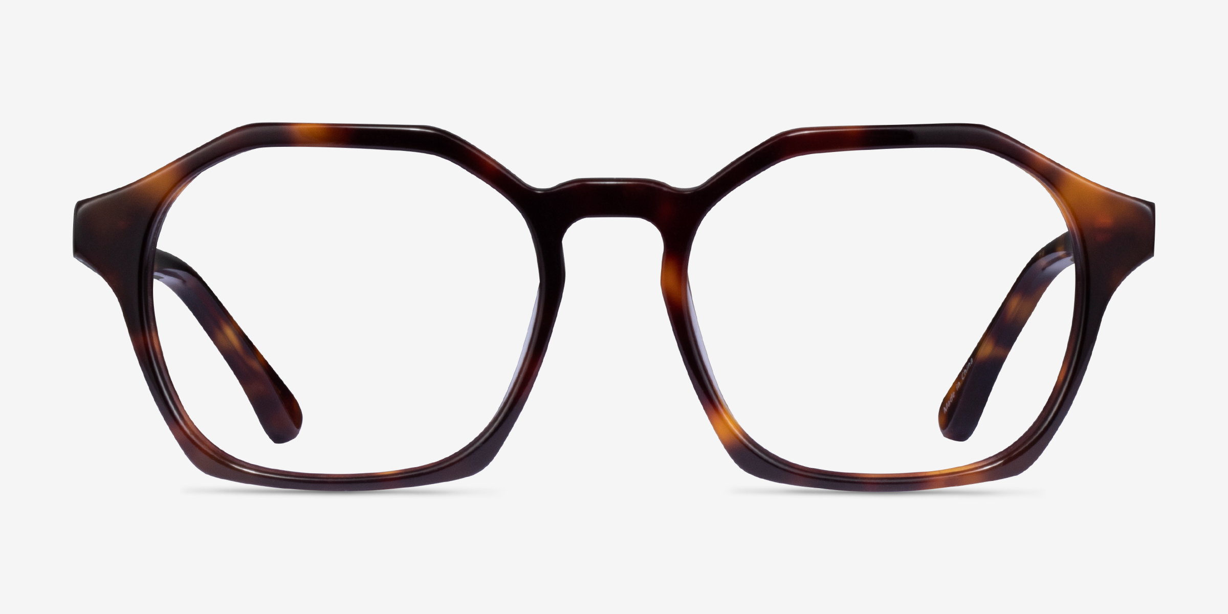 Famous Écailles AcétateMontures de lunettes de vue d'EyeBuyDirect, Vue de Face