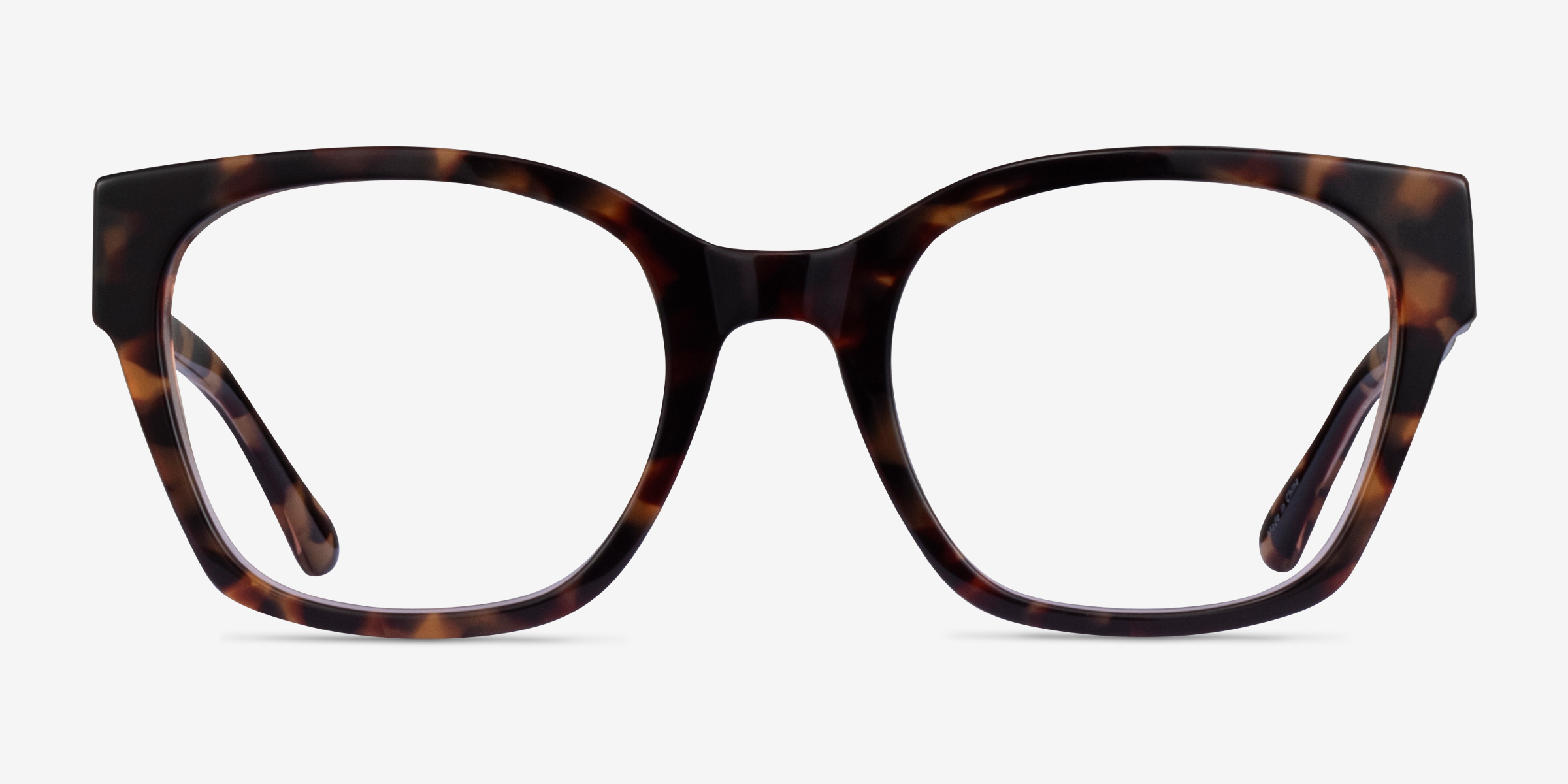 Demeter Écailles AcétateMontures de lunettes de vue d'EyeBuyDirect, Vue de Face