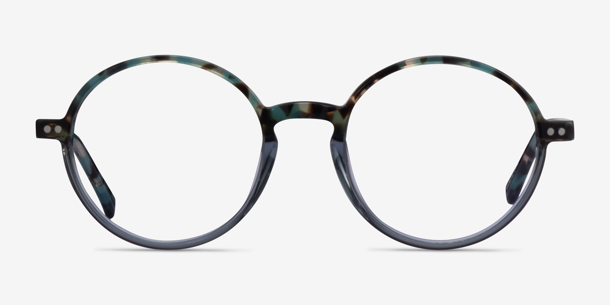 Knower Fleuries AcétateMontures de lunettes de vue d'EyeBuyDirect, Vue de Face