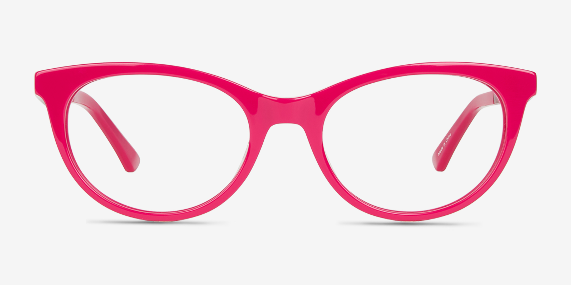 Ping Rose AcétateMontures de lunettes de vue d'EyeBuyDirect, Vue de Face