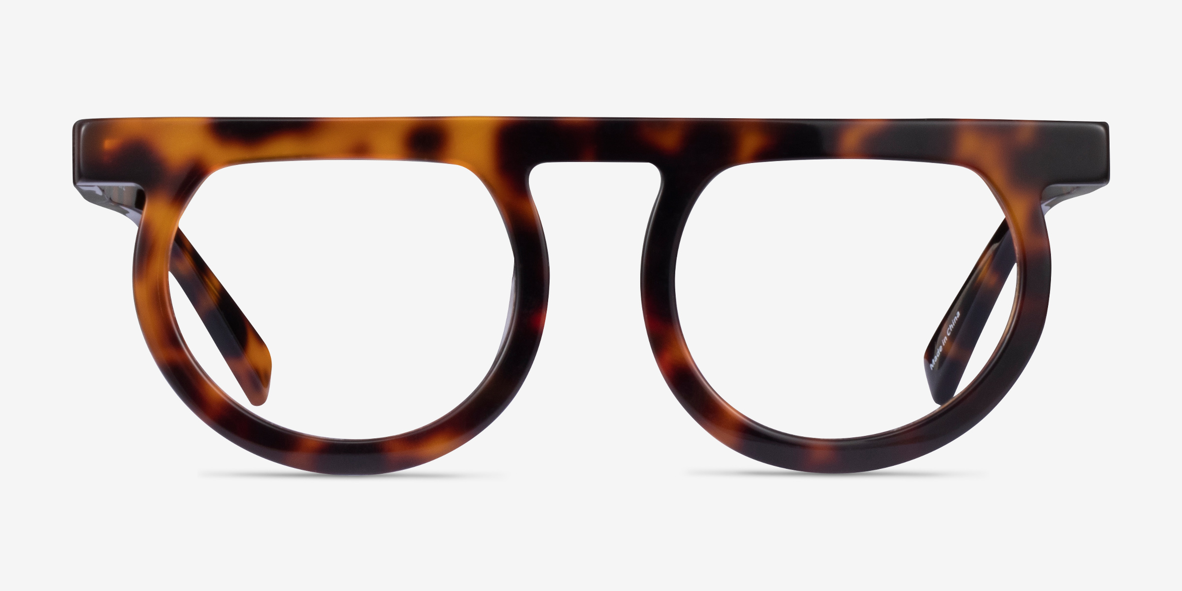 Theorem Écailles AcétateMontures de lunettes de vue d'EyeBuyDirect, Vue de Face