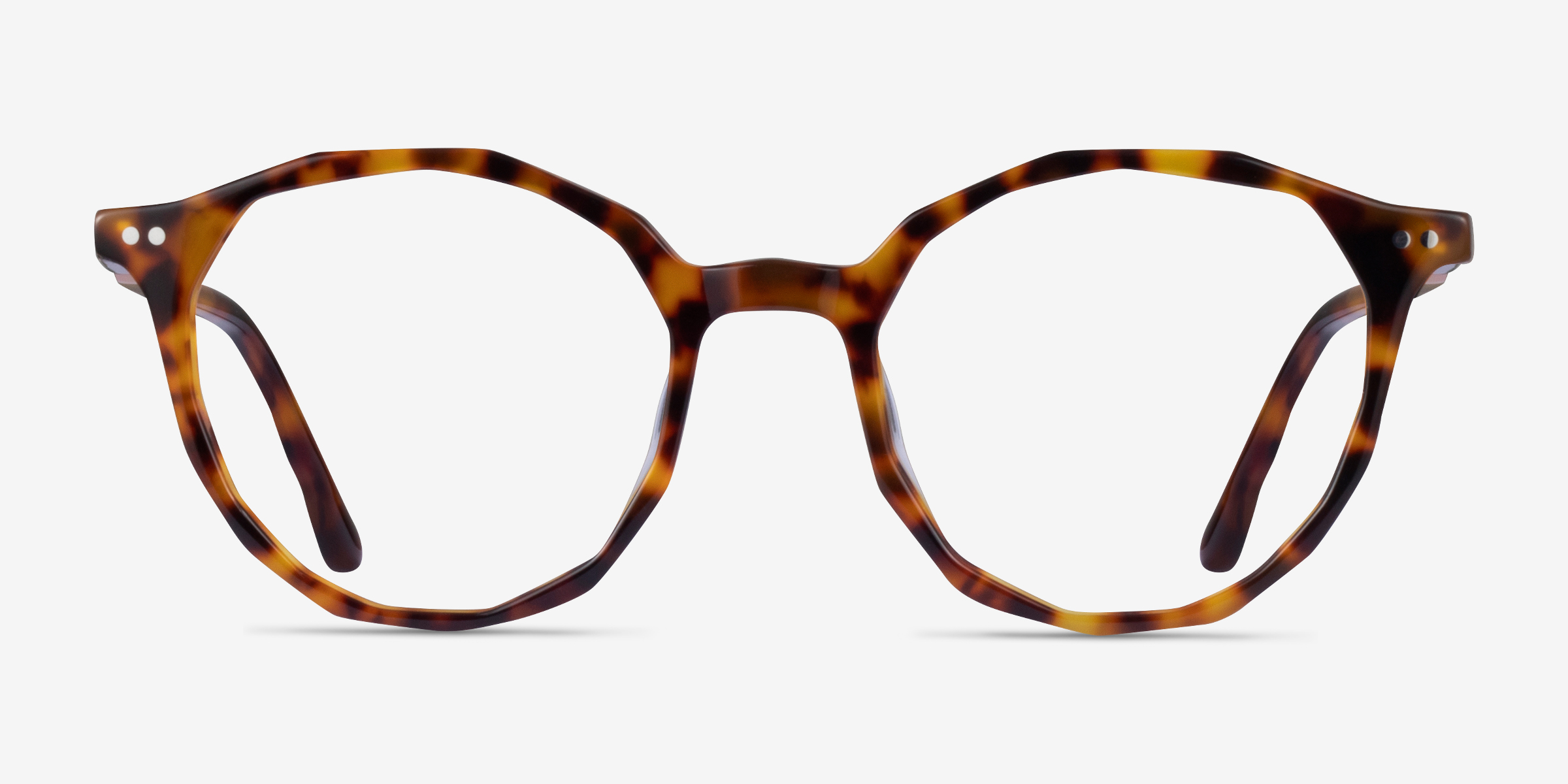 Trace Écailles AcétateMontures de lunettes de vue d'EyeBuyDirect, Vue de Face