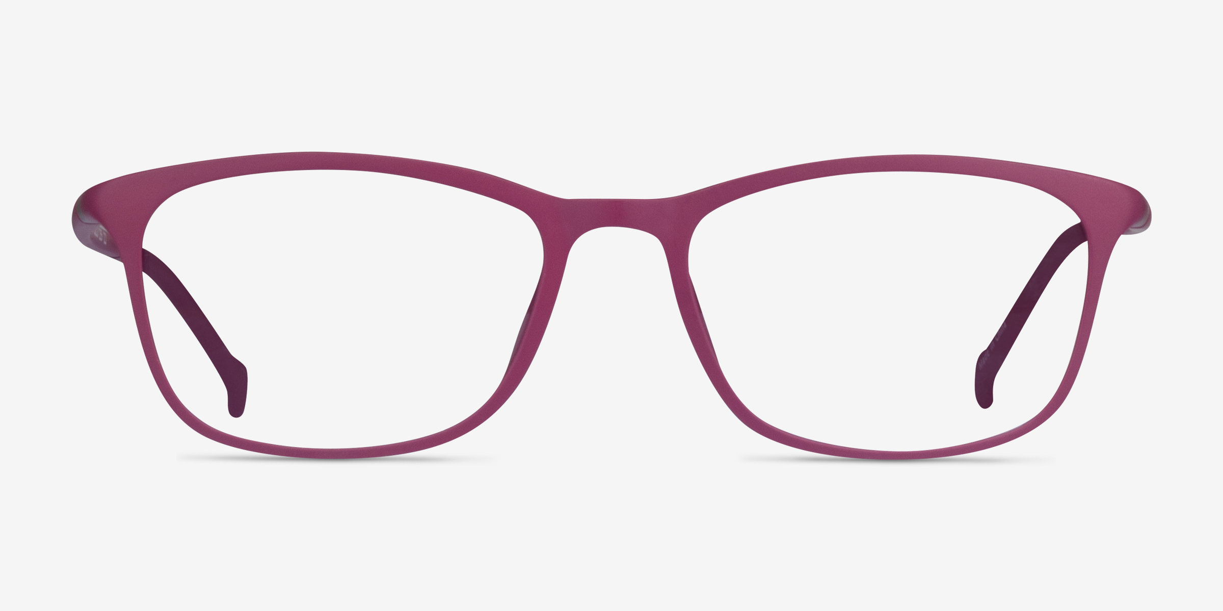 Unwind Violet PlastiqueMontures de lunettes de vue d'EyeBuyDirect, Vue de Face