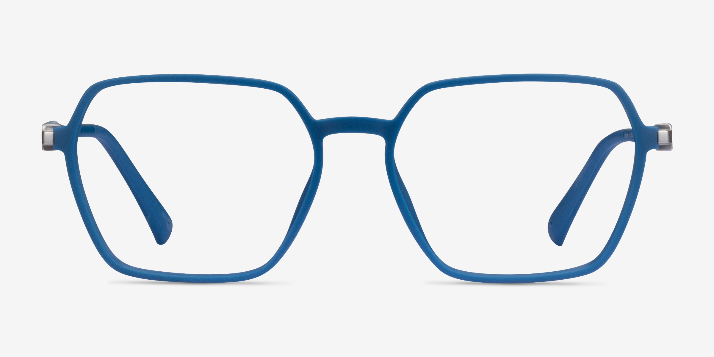 Brisk Bleu marine PlastiqueMontures de lunettes de vue d'EyeBuyDirect, Vue de Face