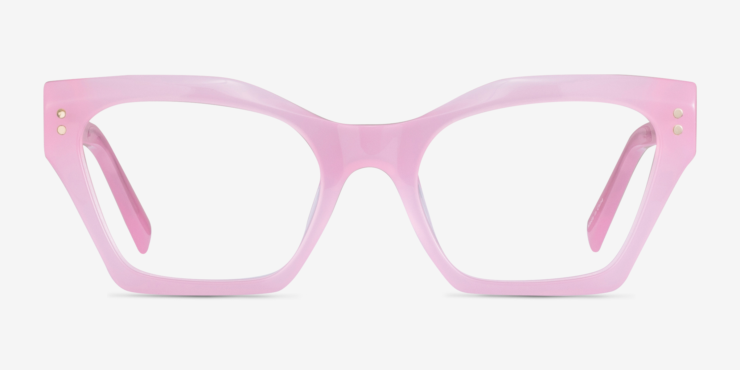 Elisa Rose AcétateMontures de lunettes de vue d'EyeBuyDirect, Vue de Face