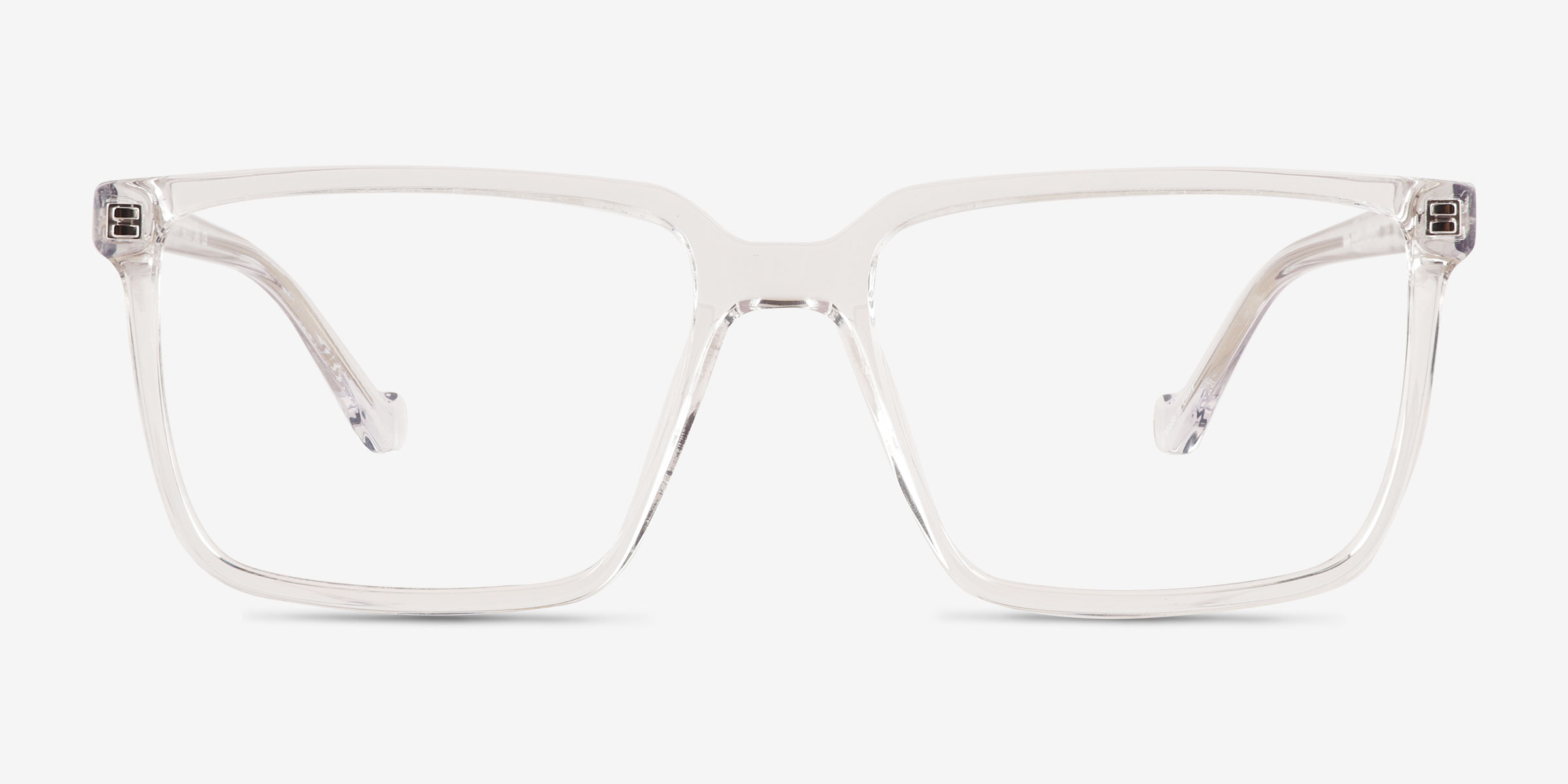 Seraph Transparent PlastiqueMontures de lunettes de vue d'EyeBuyDirect, Vue de Face