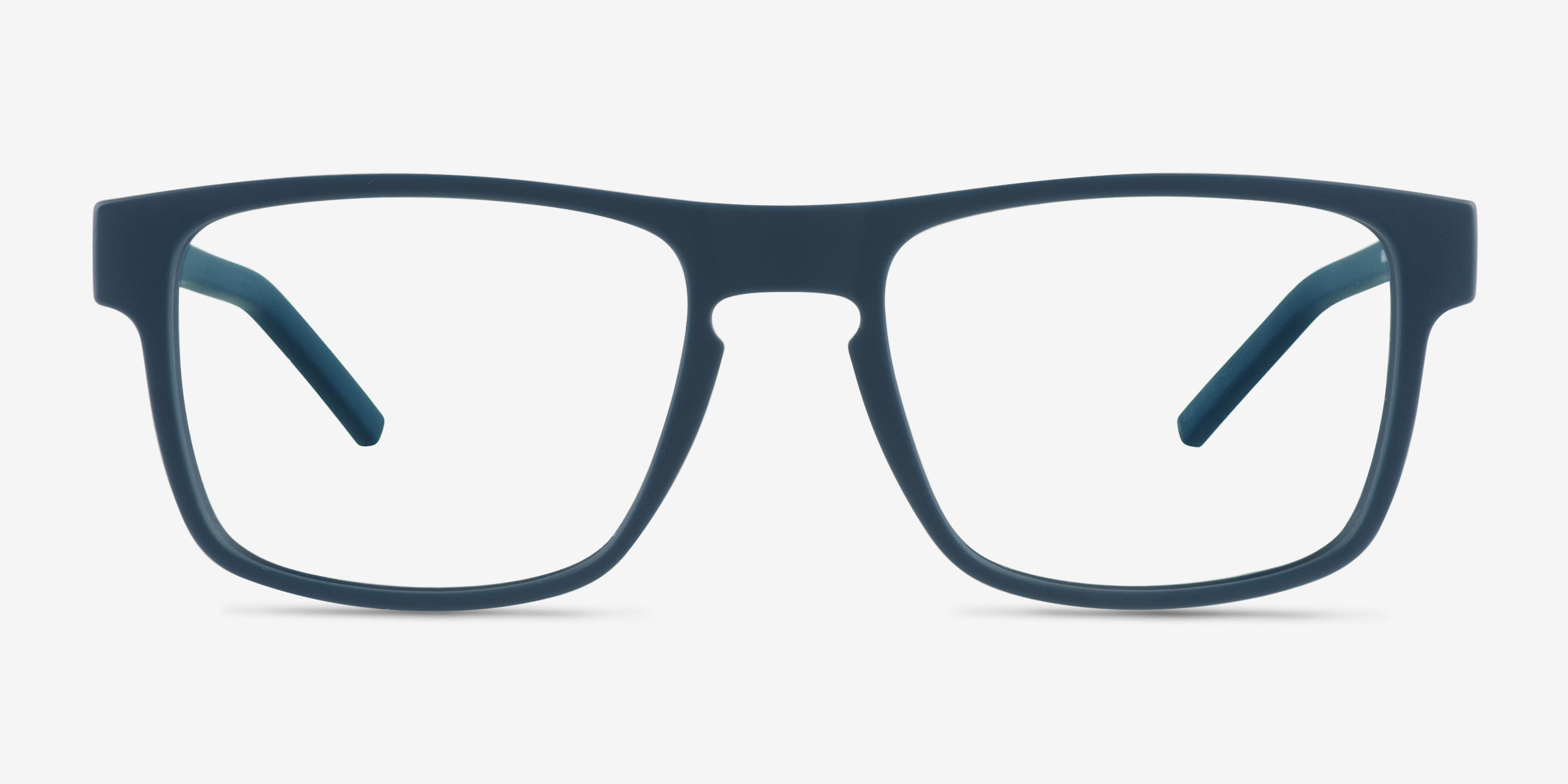 Lvl Matte Navy PlastiqueMontures de lunettes de vue d'EyeBuyDirect, Vue de Face