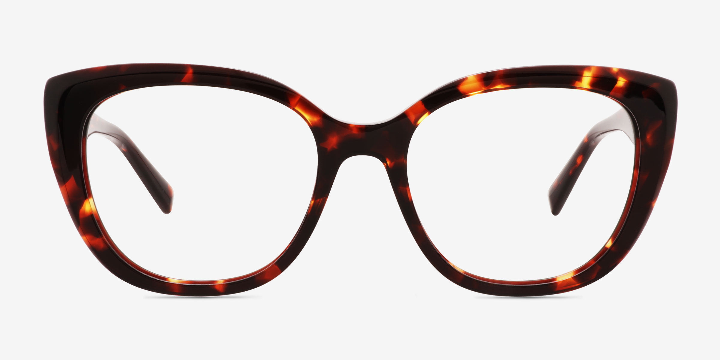 Billow Écailles Éco-responsableMontures de lunettes de vue d'EyeBuyDirect, Vue de Face