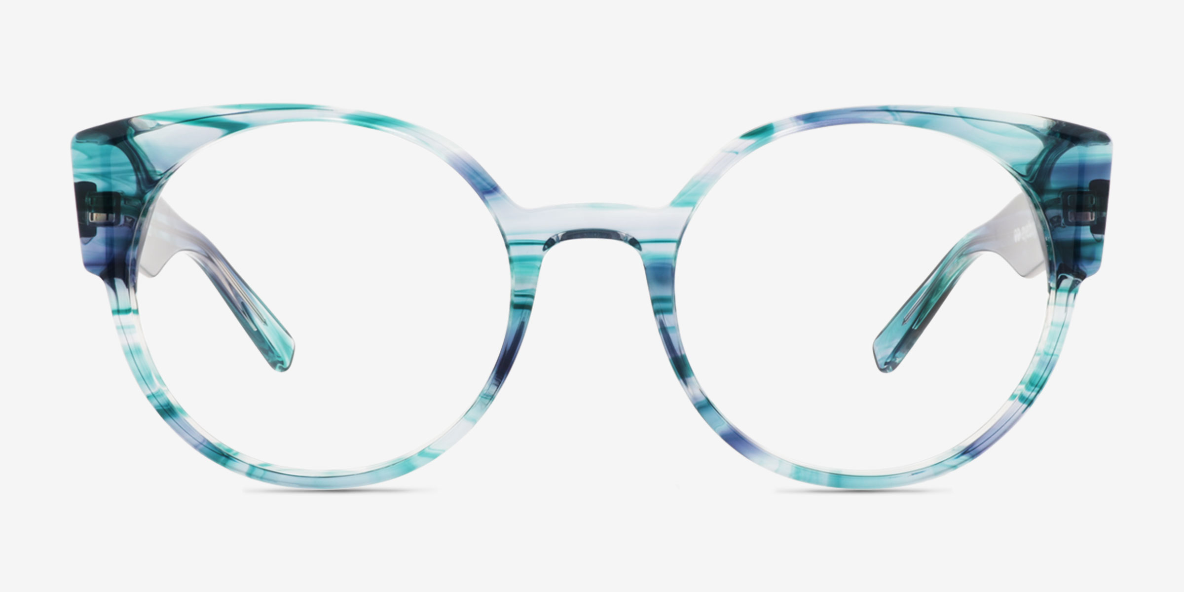 Tsunami Fleuries Éco-responsableMontures de lunettes de vue d'EyeBuyDirect, Vue de Face