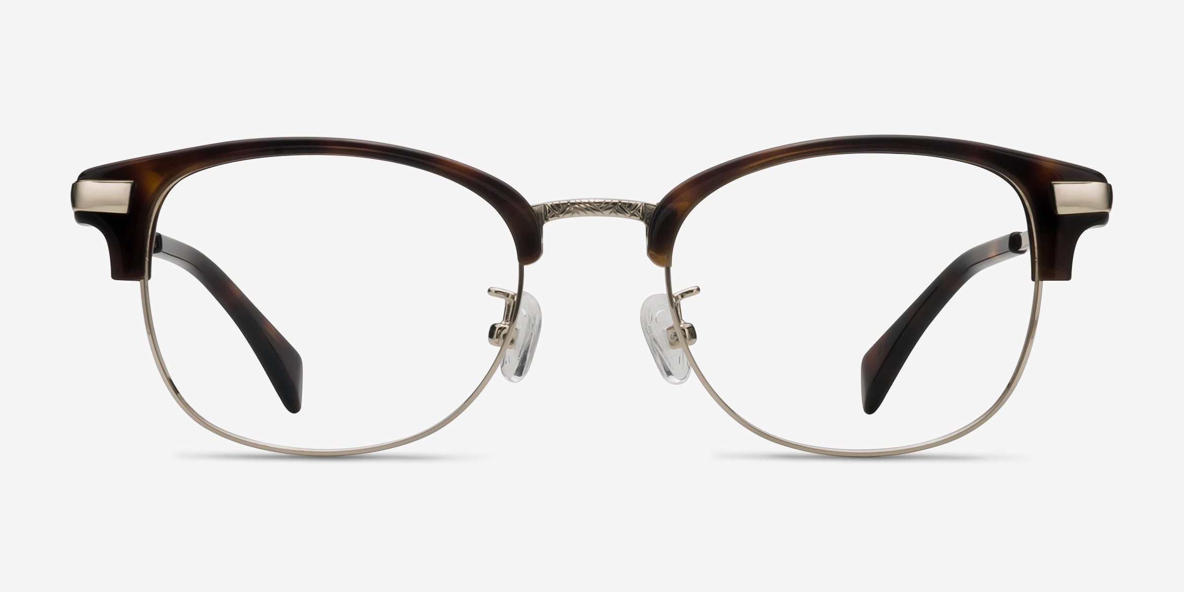 Kinjin Écailles MétalMontures de lunettes de vue d'EyeBuyDirect, Vue de Face