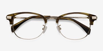  Brown Kinjin -  Vintage Metal Eyeglasses