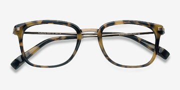 Tortoise Audacity -  Designer Metal Eyeglasses