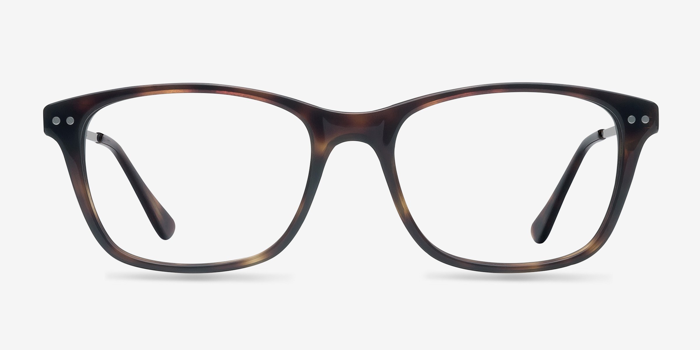 Hudson Écailles MétalMontures de lunettes de vue d'EyeBuyDirect, Vue de Face