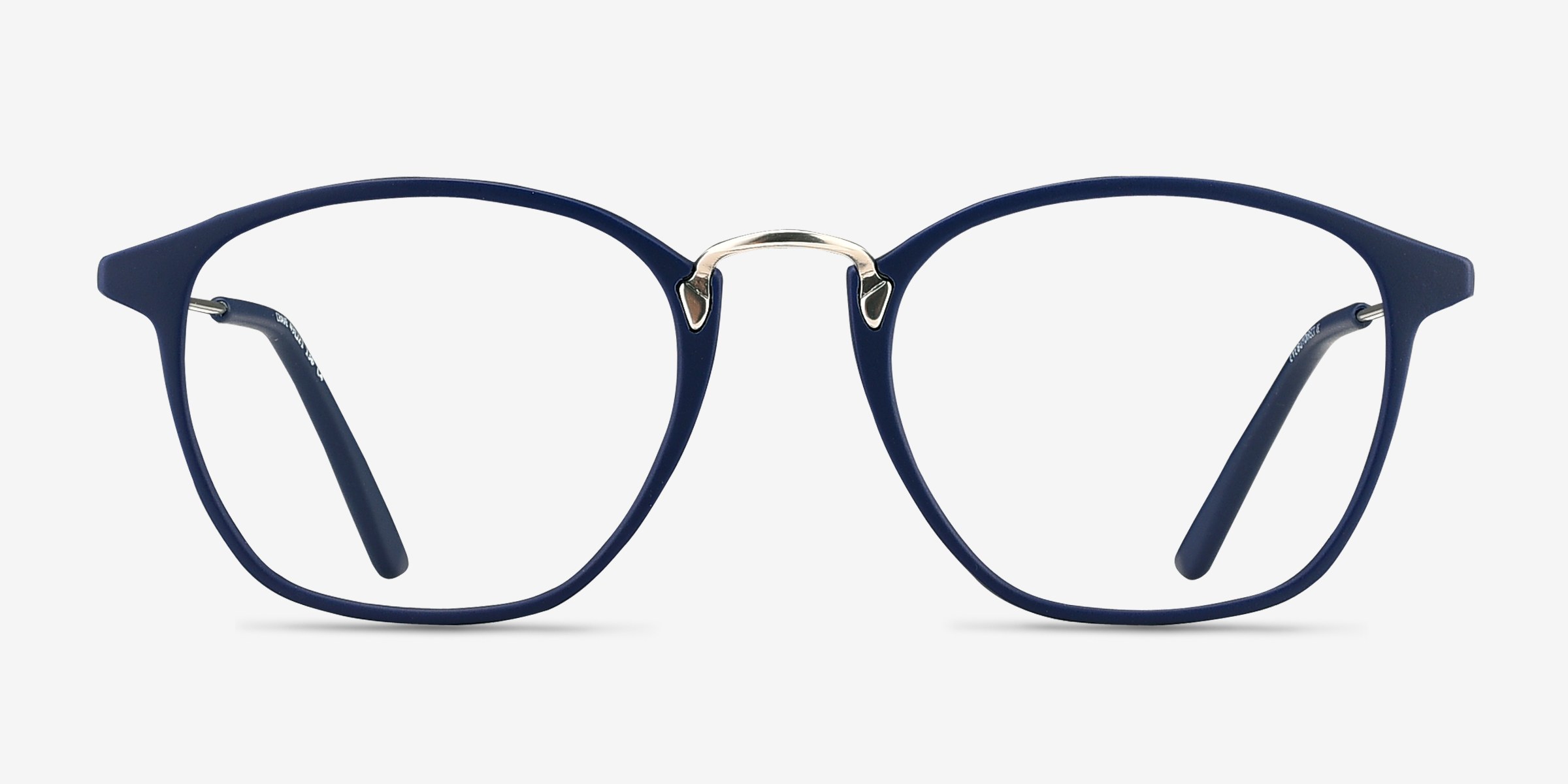 Crave Matte Navy PlastiqueMontures de lunettes de vue d'EyeBuyDirect, Vue de Face