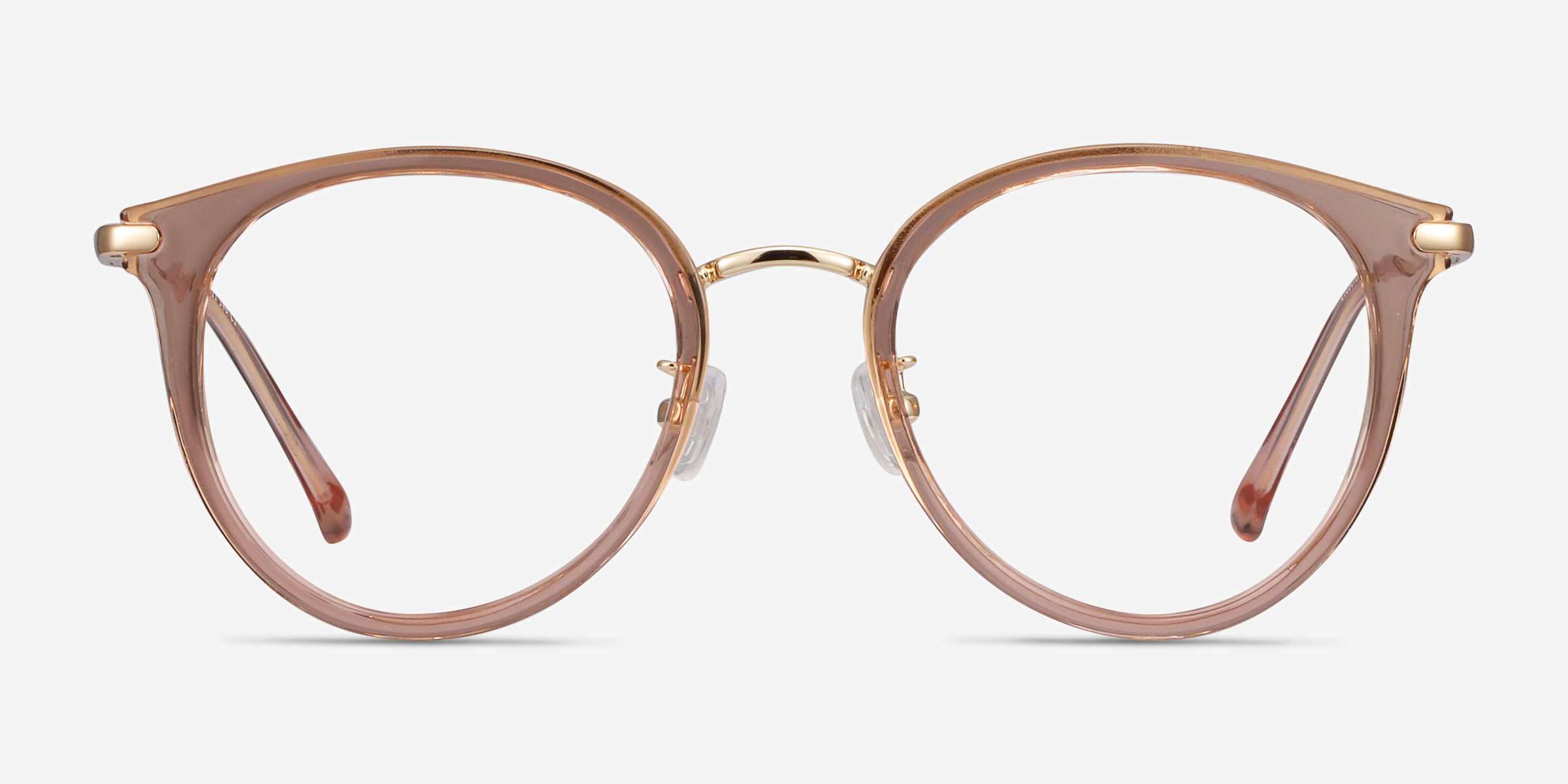 Hollie Rose Plastic-metalMontures de lunettes de vue d'EyeBuyDirect, Vue de Face