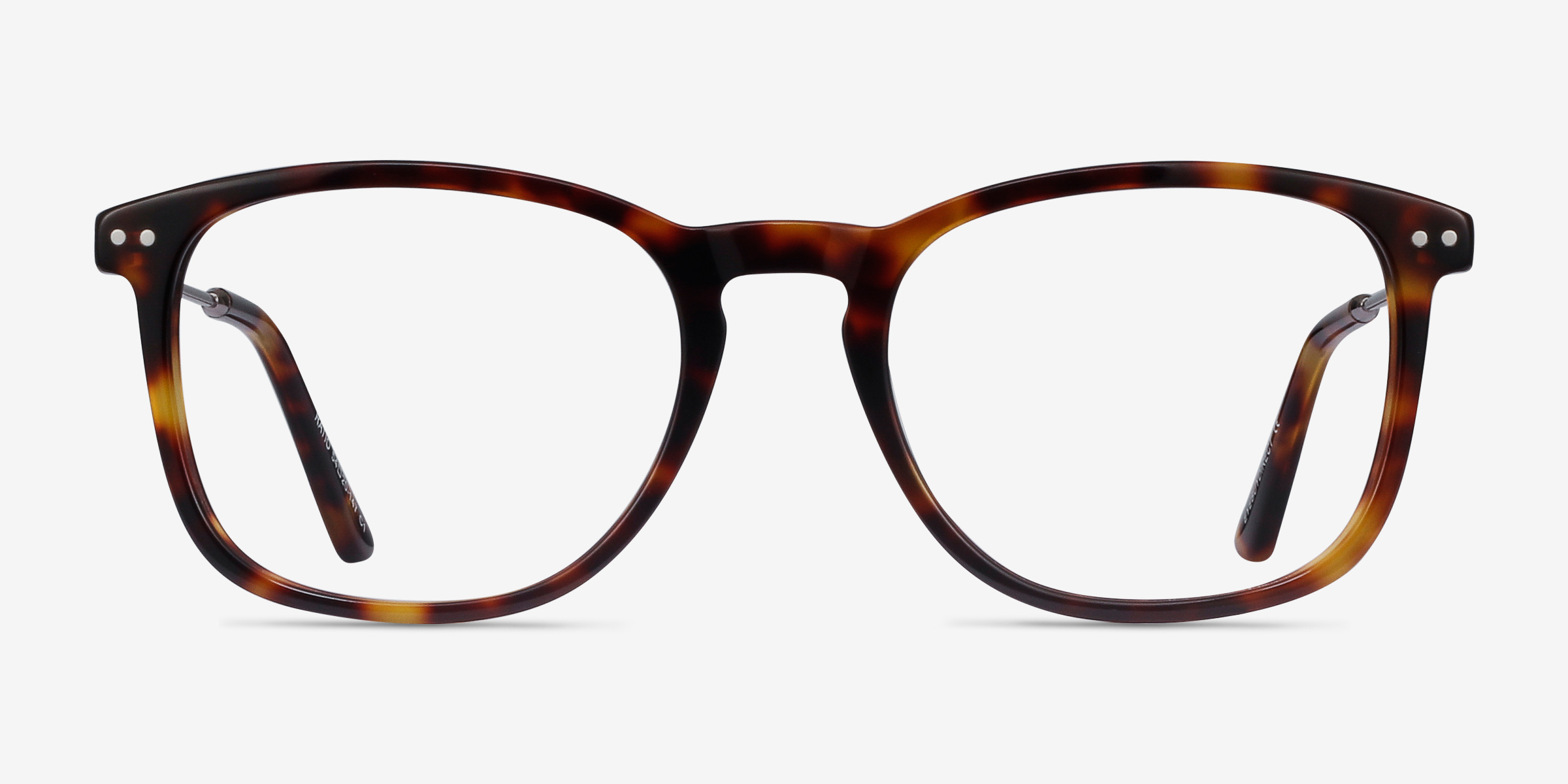 Ratio Écailles Acetate-metalMontures de lunettes de vue d'EyeBuyDirect, Vue de Face