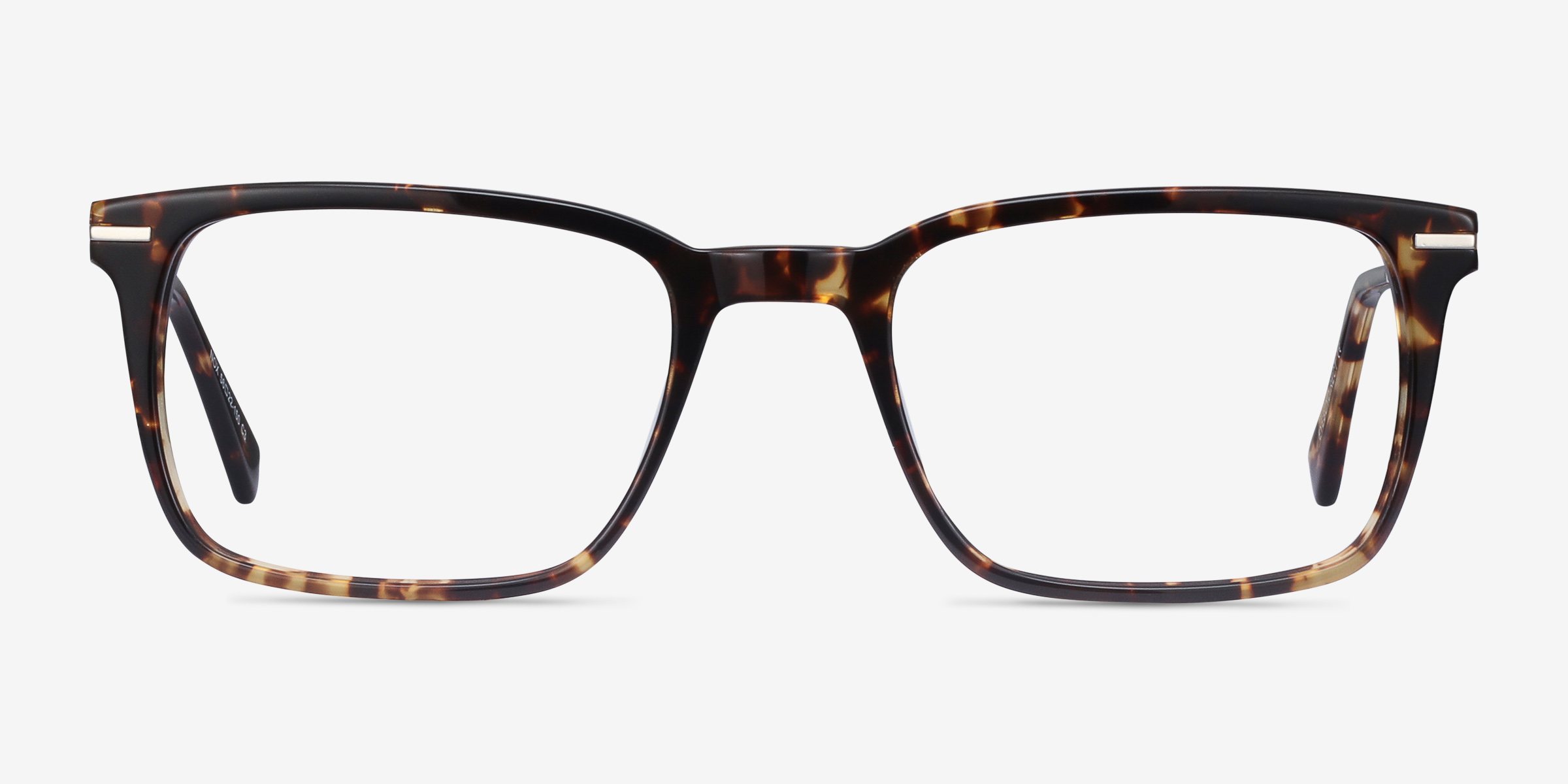 Nox Écailles Acetate-metalMontures de lunettes de vue d'EyeBuyDirect, Vue de Face