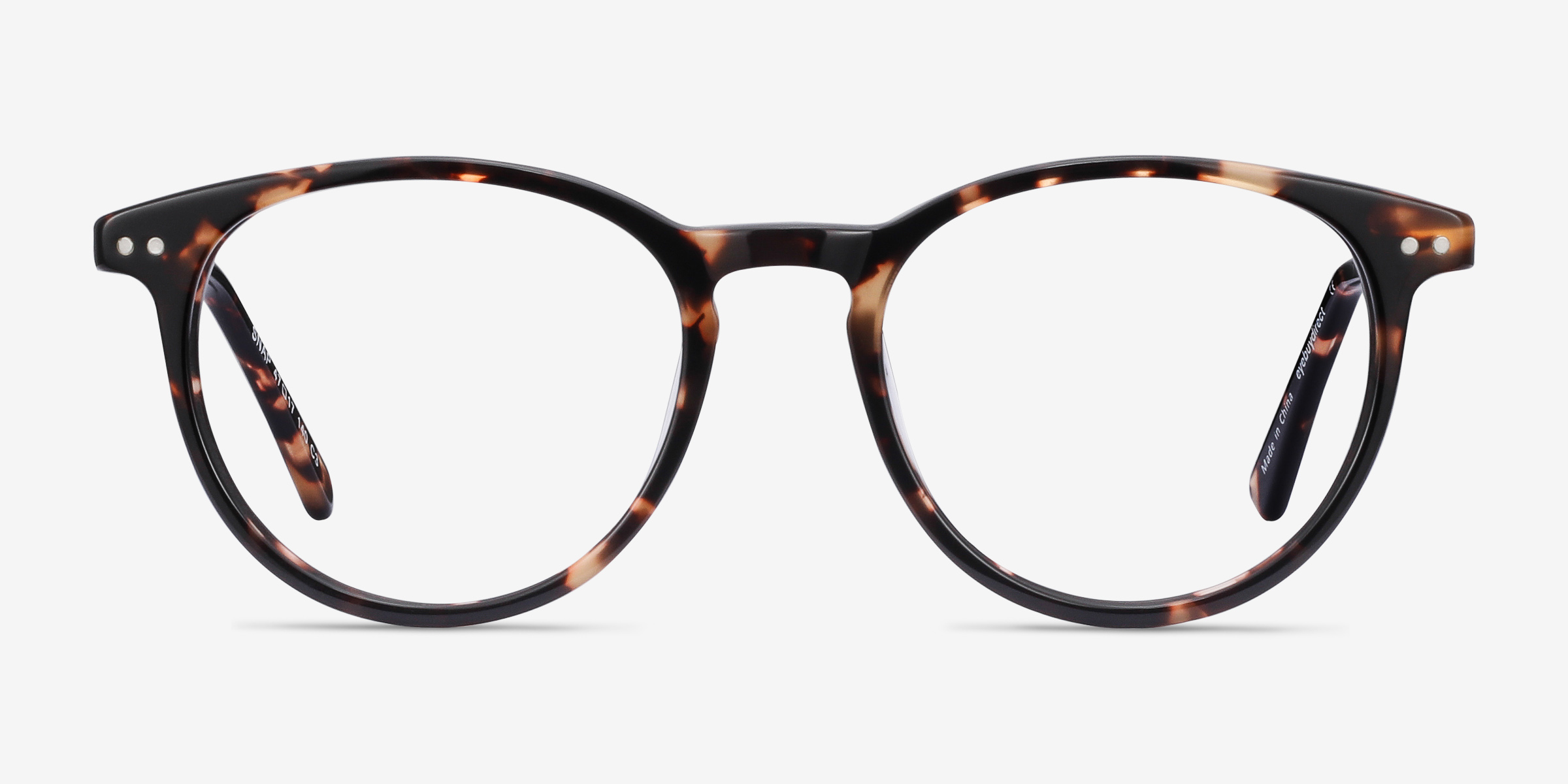 Snap Écailles Acetate-metalMontures de lunettes de vue d'EyeBuyDirect, Vue de Face
