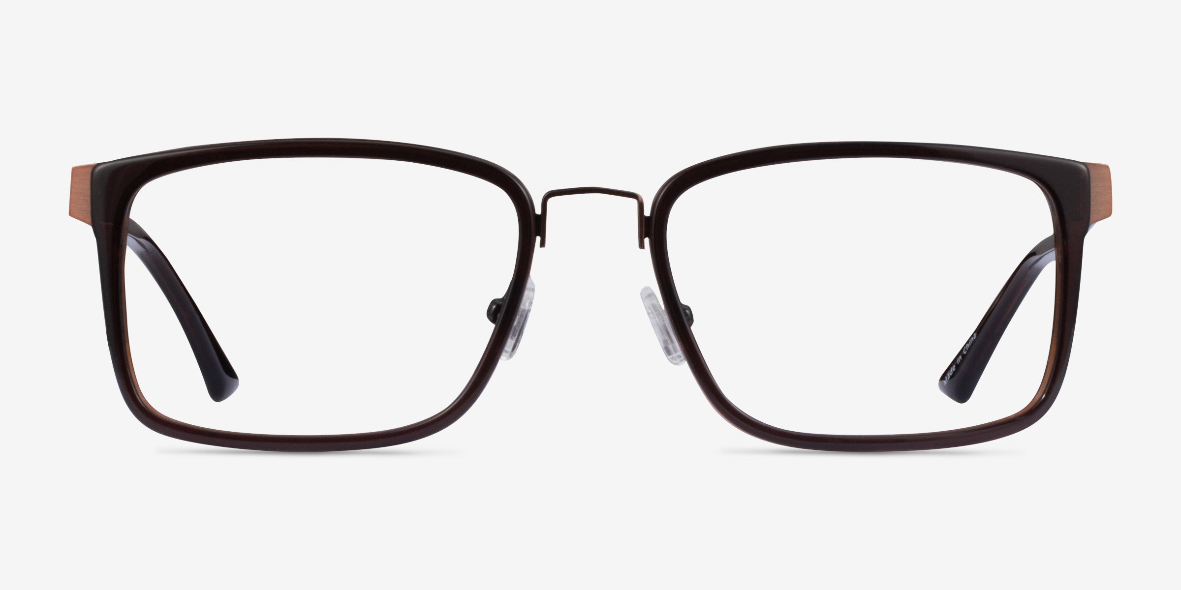 Shibui Café MétalMontures de lunettes de vue d'EyeBuyDirect, Vue de Face