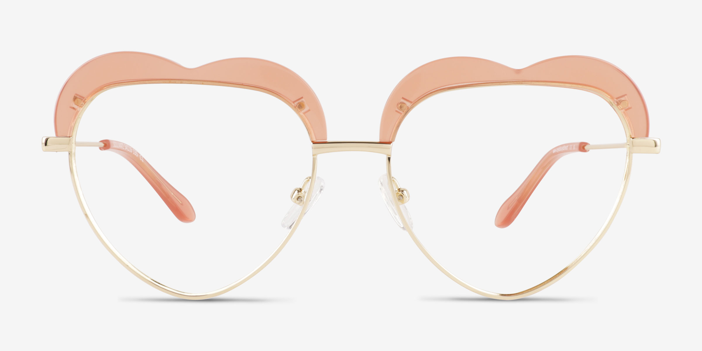 Soulmate Rose MétalMontures de lunettes de vue d'EyeBuyDirect, Vue de Face