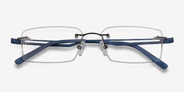 Gunmetal Quantum -  Lightweight Metal Eyeglasses
