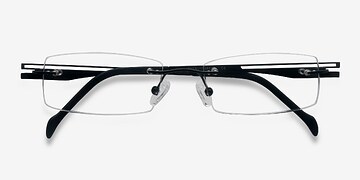 Black Lance -  Lightweight Titanium Eyeglasses