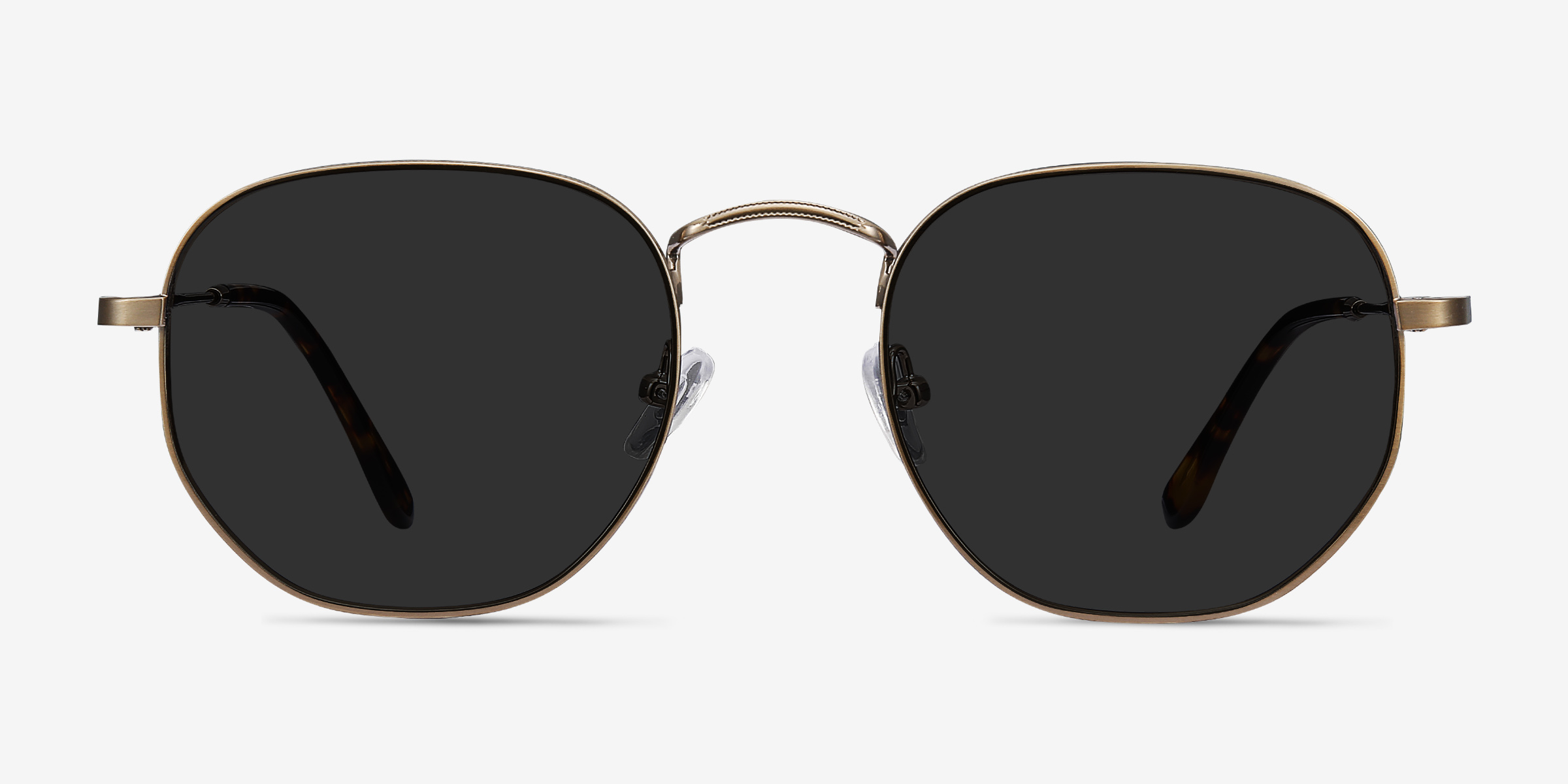 Boardwalk Copper MétalSoleil de Lunette de vue d'EyeBuyDirect, Vue de Face