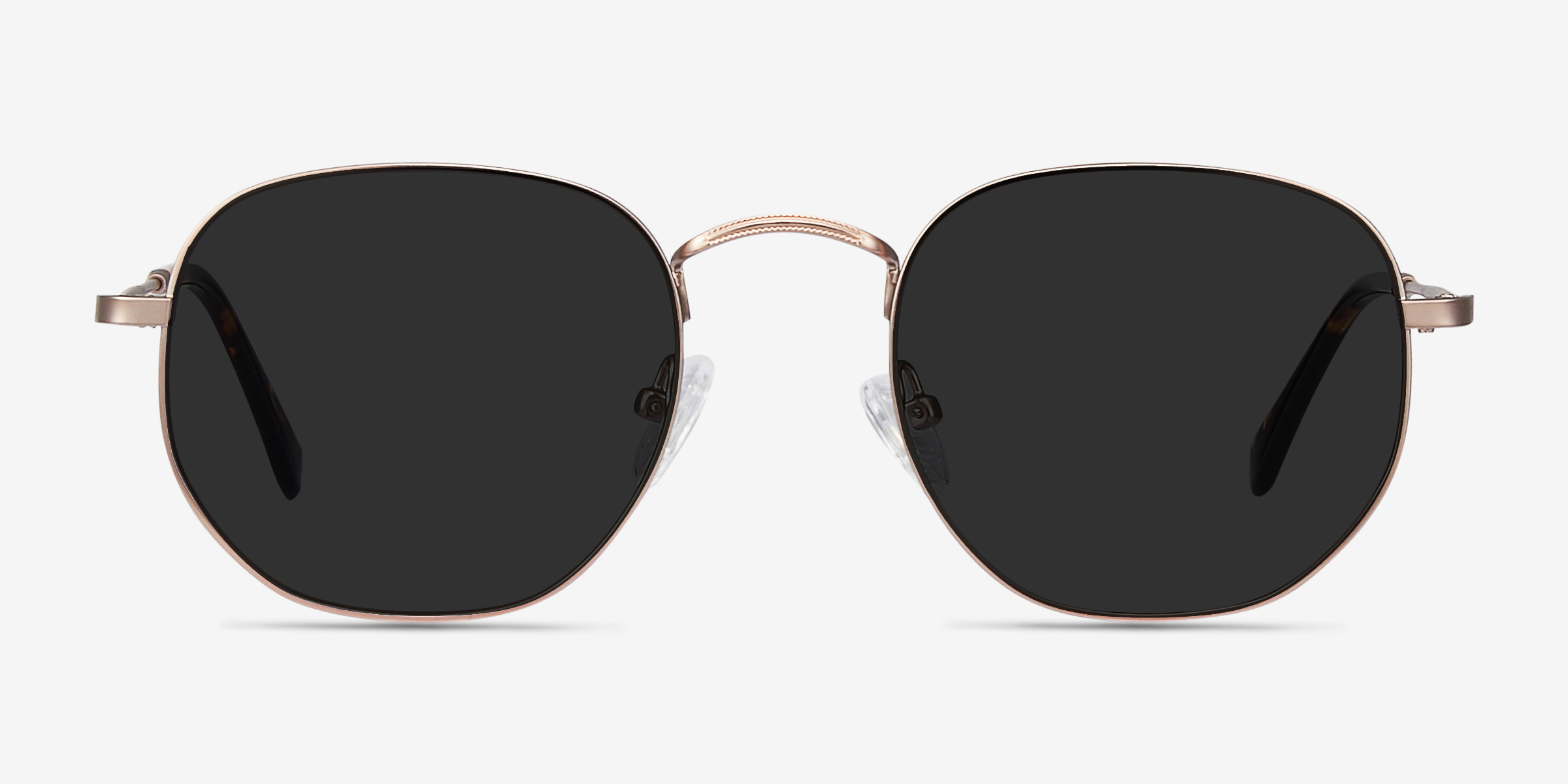 Boardwalk Or rose MétalSoleil de Lunette de vue d'EyeBuyDirect, Vue de Face