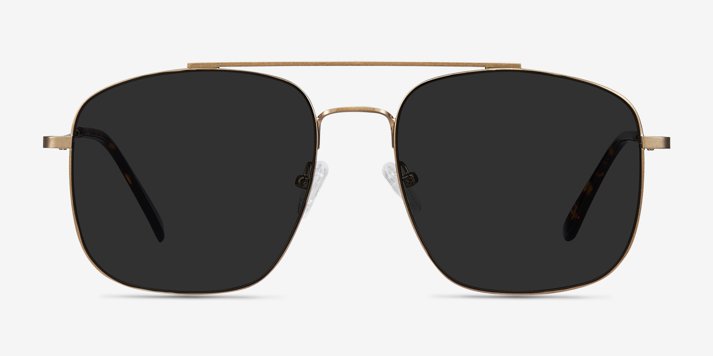 Roadtrip Copper MétalSoleil de Lunette de vue d'EyeBuyDirect, Vue de Face