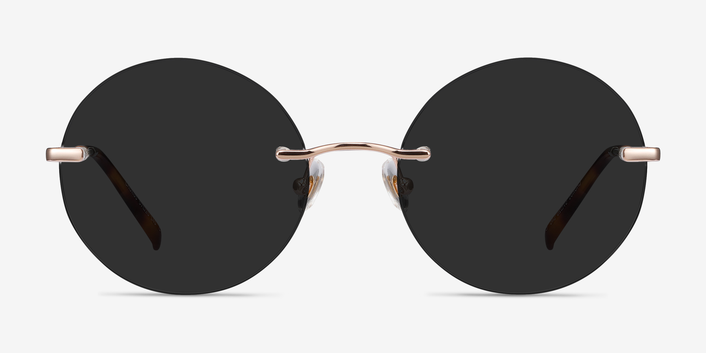 Chorus Or rose MétalSoleil de Lunette de vue d'EyeBuyDirect, Vue de Face