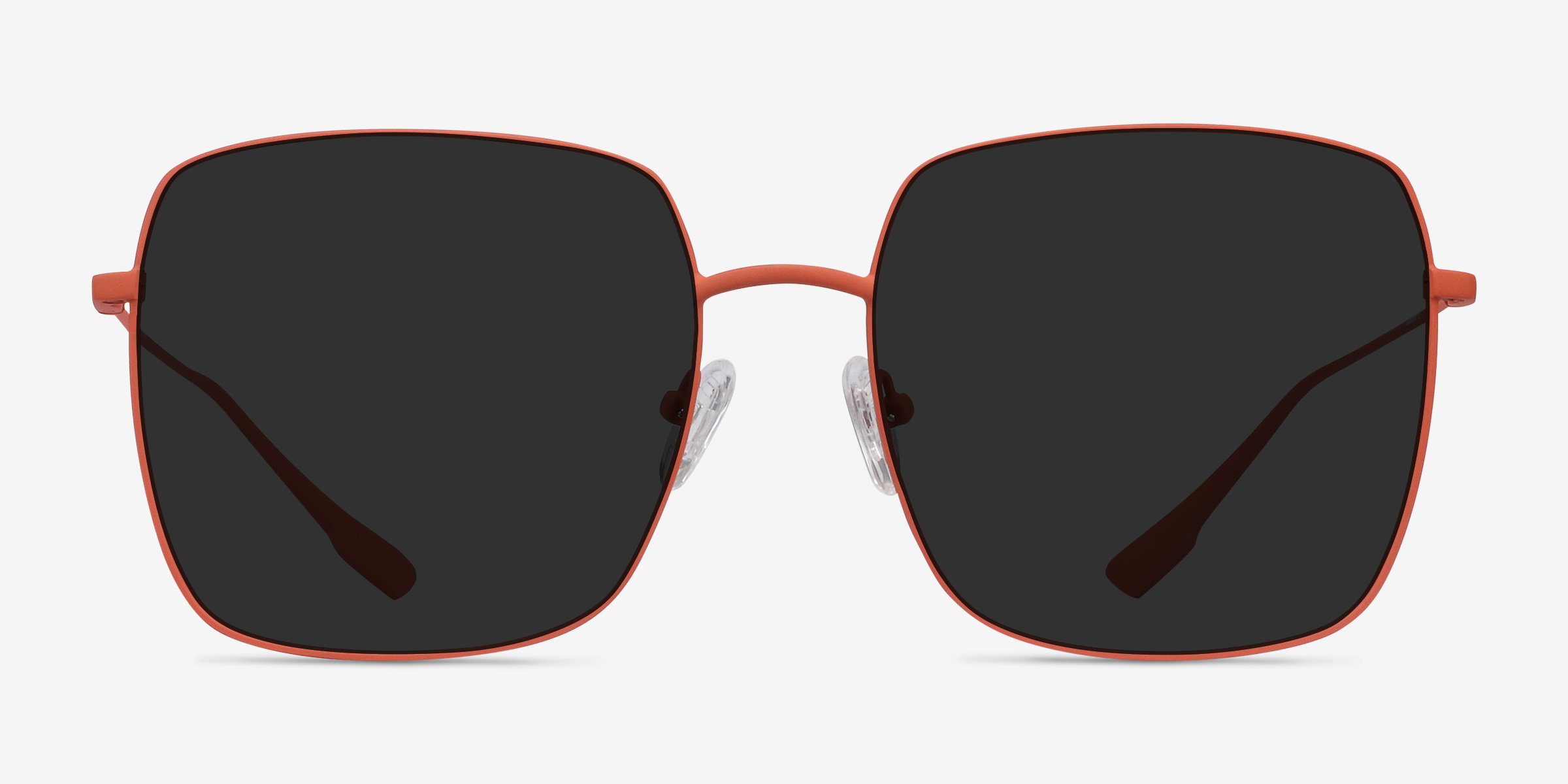 Bora Bora Melon MétalSoleil de Lunette de vue d'EyeBuyDirect, Vue de Face