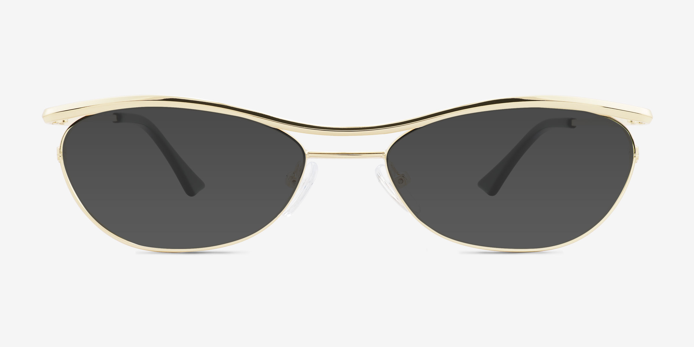 Barry Doré MétalSoleil de Lunette de vue d'EyeBuyDirect, Vue de Face