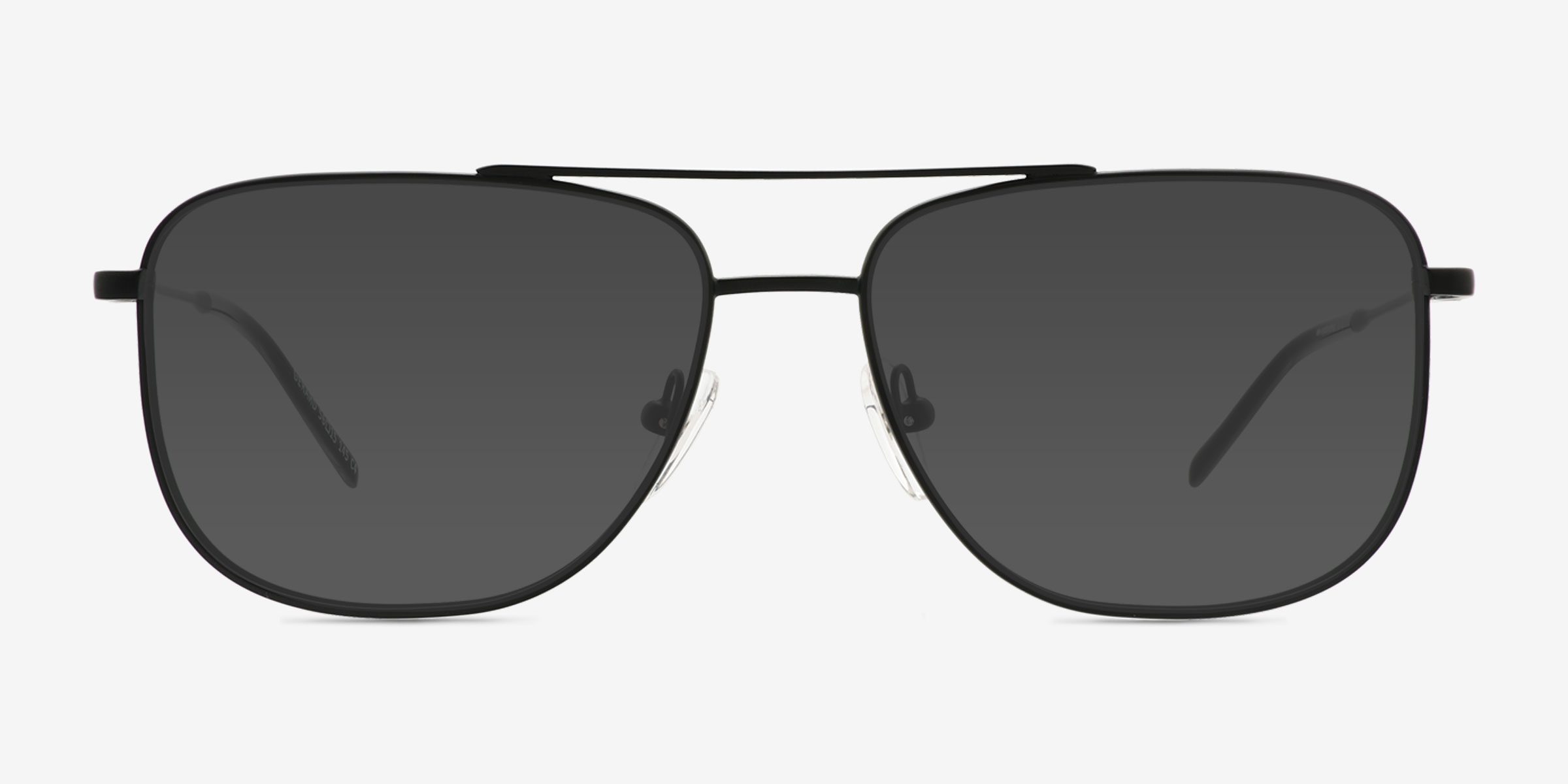 Gerard Noir MétalSoleil de Lunette de vue d'EyeBuyDirect, Vue de Face