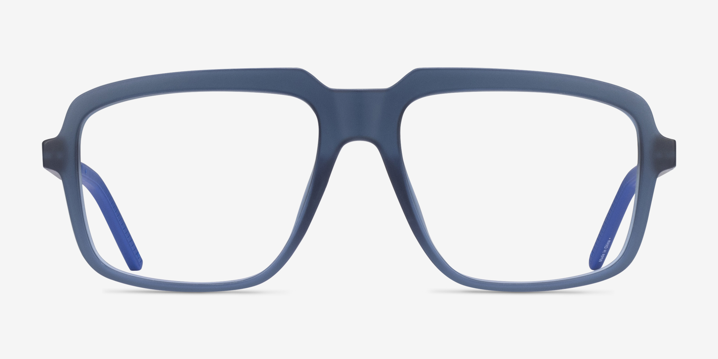 Spears Bleu marine PlastiqueMontures de lunettes de vue d'EyeBuyDirect, Vue de Face